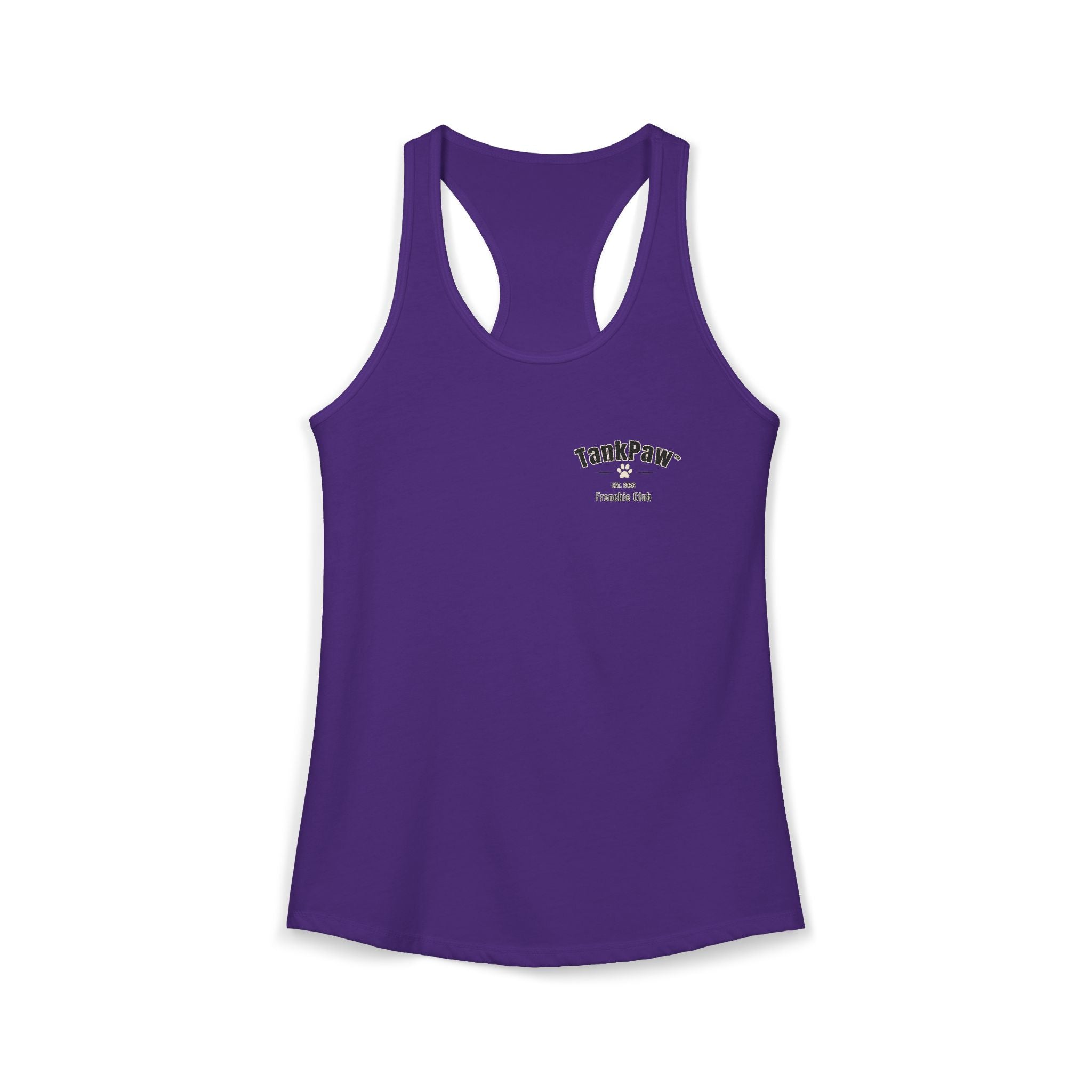 TankPaw™ Women's Frenchie Graphic T-Shirt — "DJ Dog" Design — Music Festival Theme