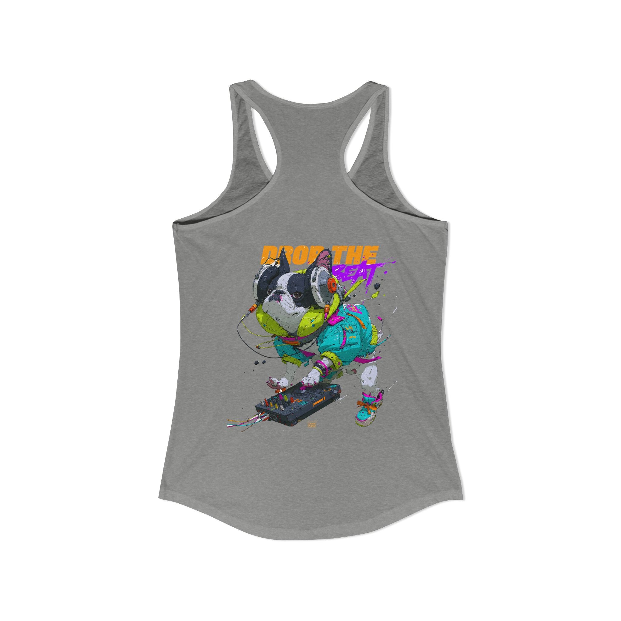 Women's French Bulldog Tank Top – Cute Frenchie Sleeveless Shirt for Dog Lovers