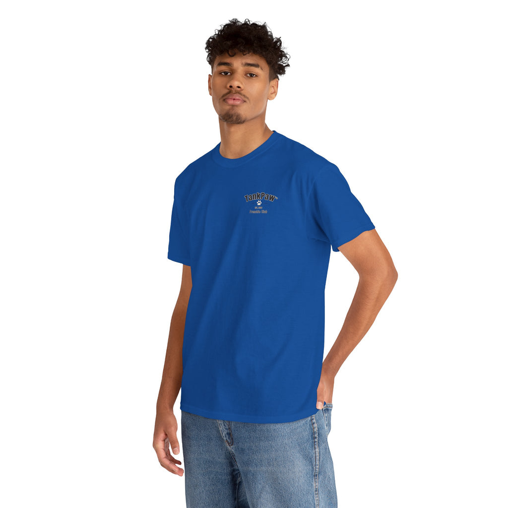 Frenchie Strong Club Vintage Gym T-Shirt | TankPaw™
