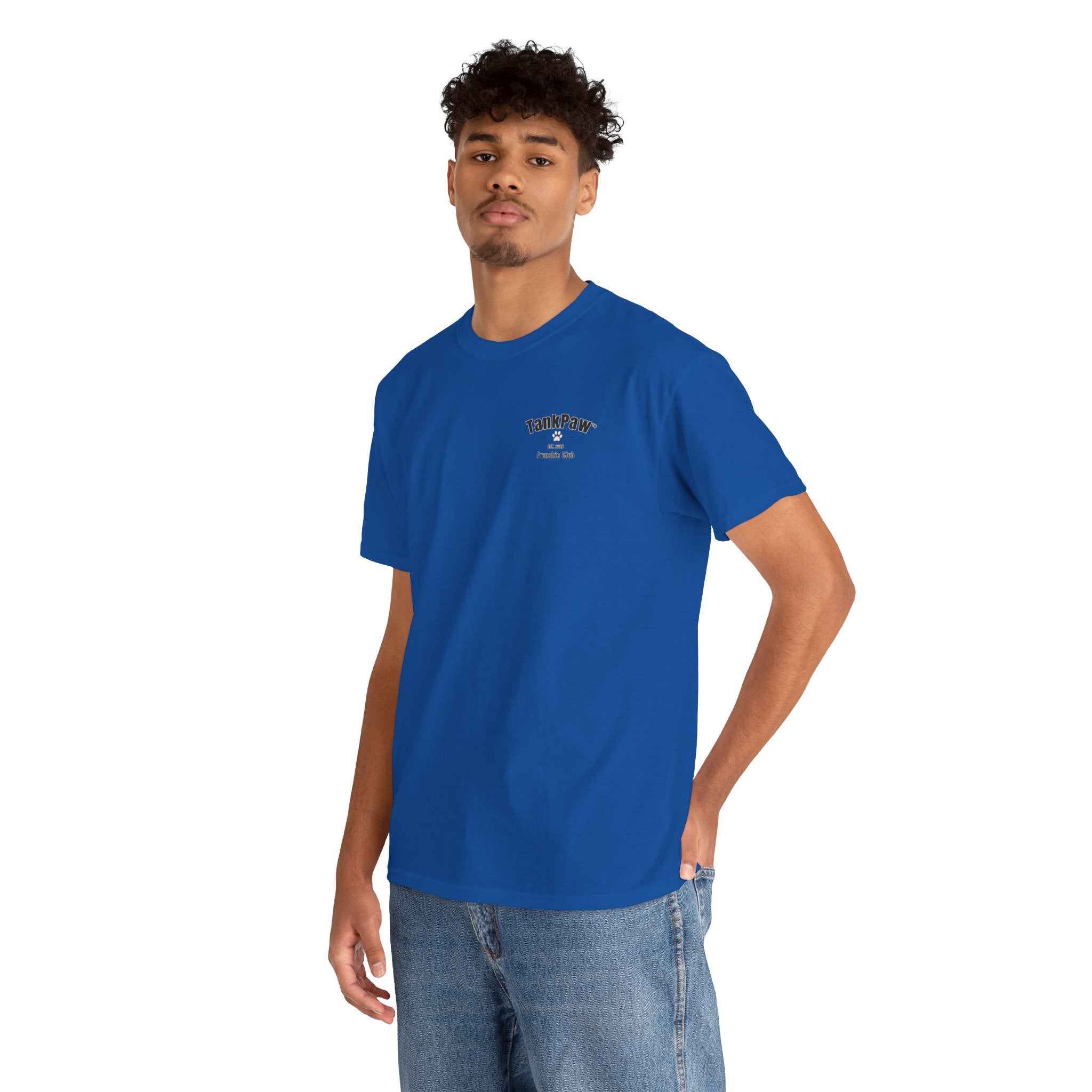 Frenchie Strong Club Vintage Gym T-Shirt | TankPaw™