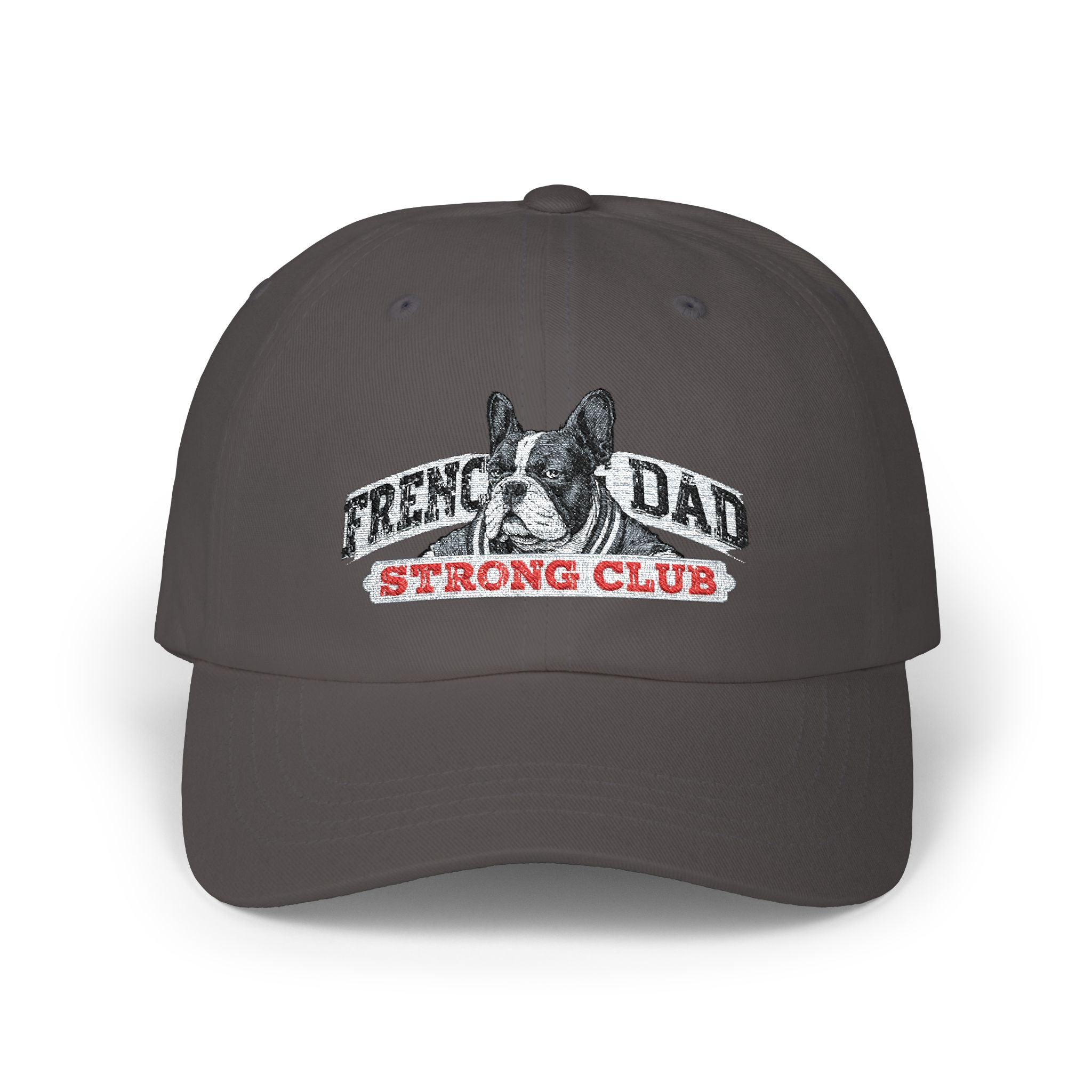 Dad Cap — TankPaw® Frenchie Dad Embroidered Baseball Cap – Premium French Bulldog Dad Hat for Dog Lovers