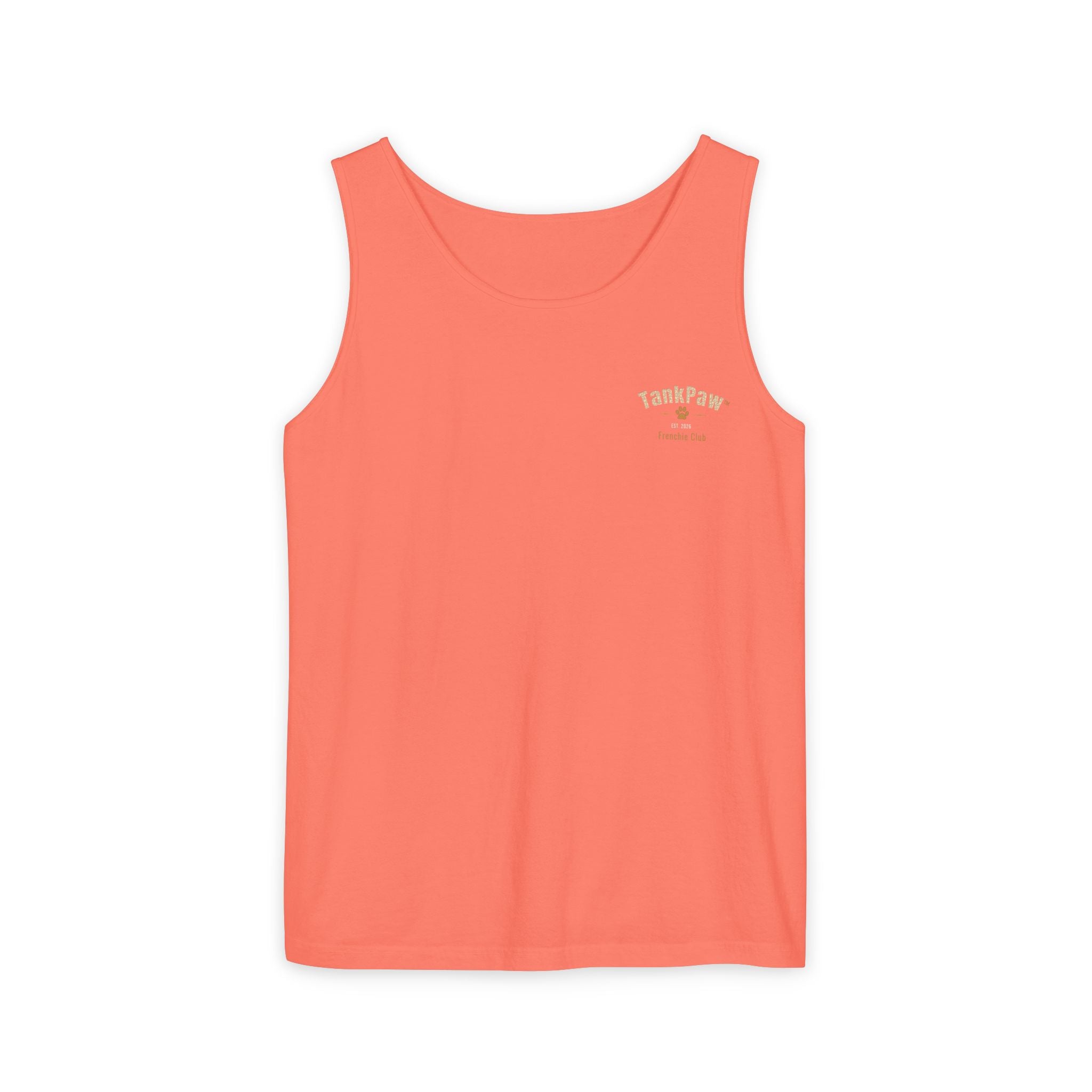 Music Festival Tank Top – "Drop the Beat" Frenchie DJ Graphic Tank