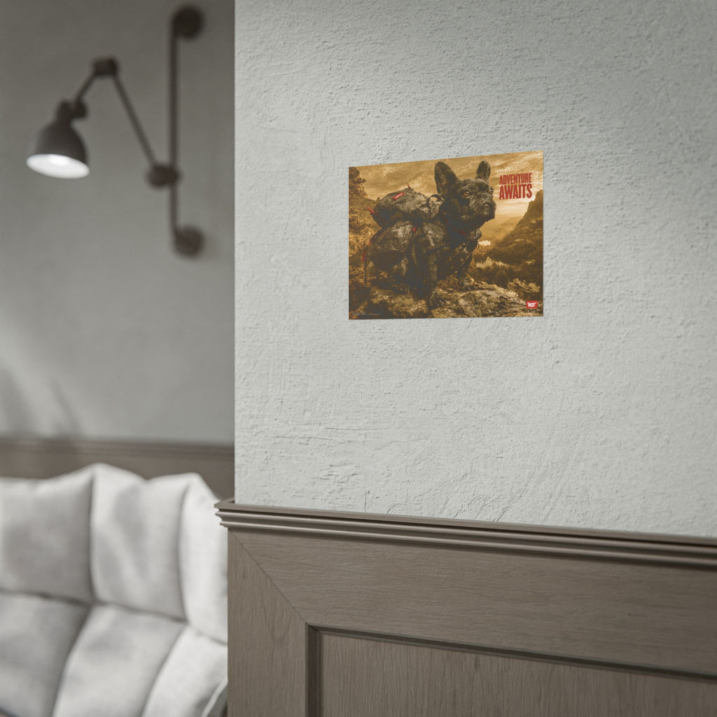 TankPaw® French Bulldog Wall Art Poster – Premium Vintage Frenchie Decor