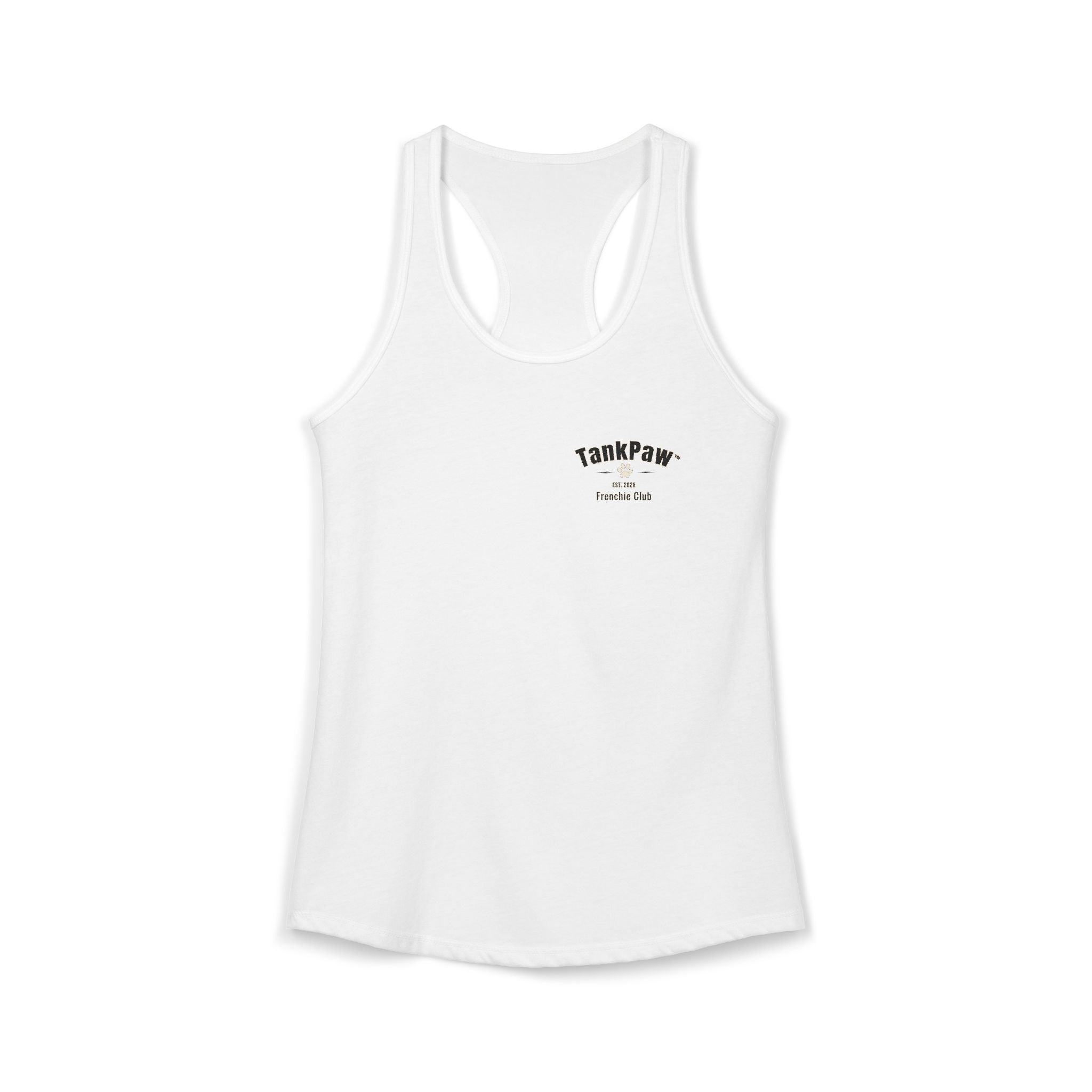 Women's French Bulldog Tank Top – Cute Frenchie Sleeveless Shirt for Dog Lovers