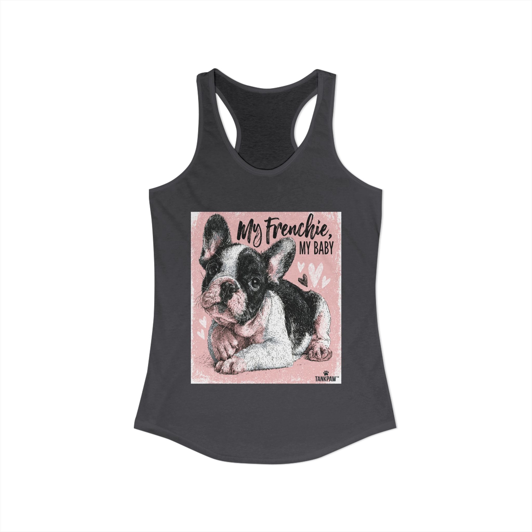 Frenchie Mom Women's Tank Top – French Bulldog Mom Sleeveless Shirt | Cute Dog Lover Gift | TankPawFrenchie Mom