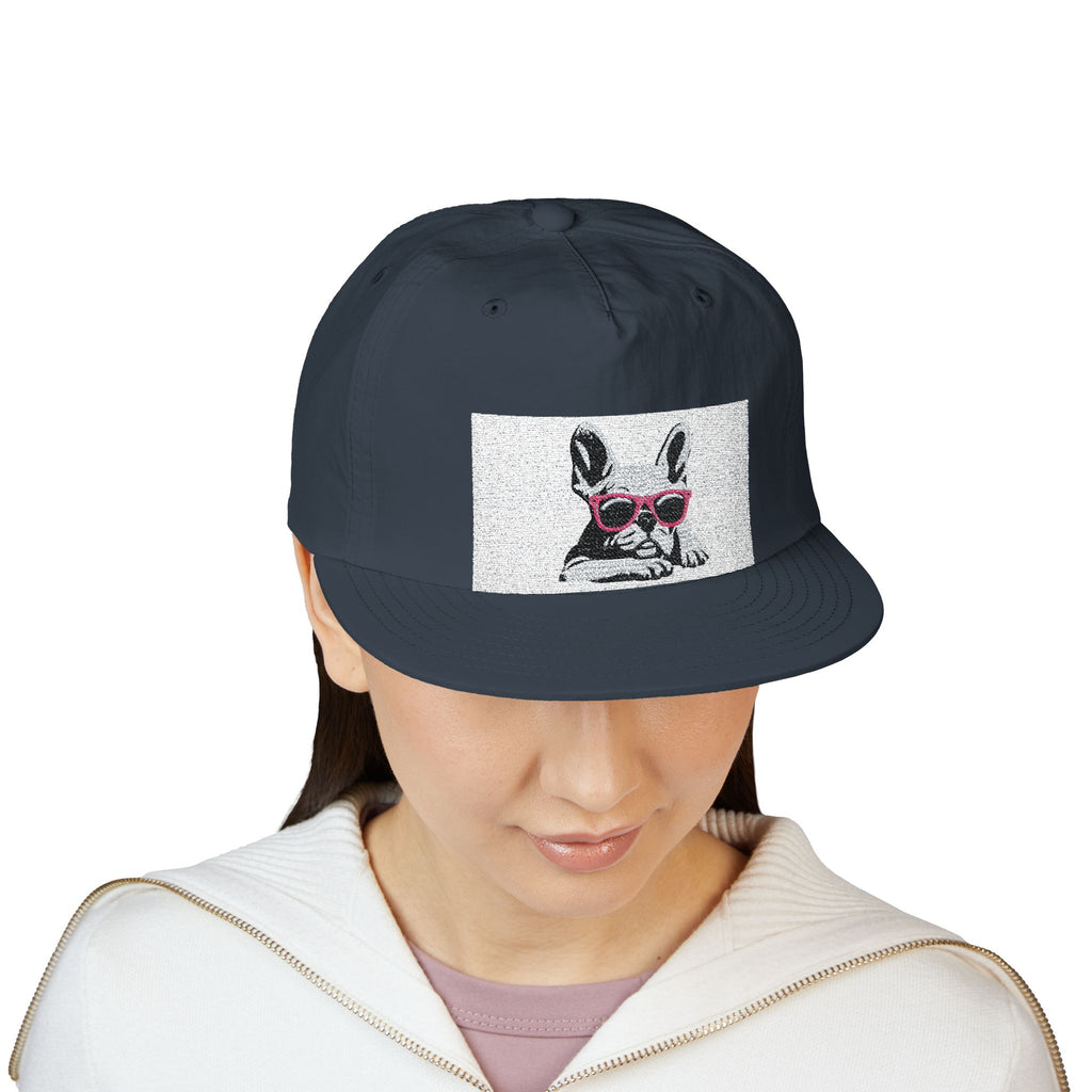 Surf Cap —French Bulldog Mom Hat – Embroidered Baseball Cap for Frenchie Lovers
