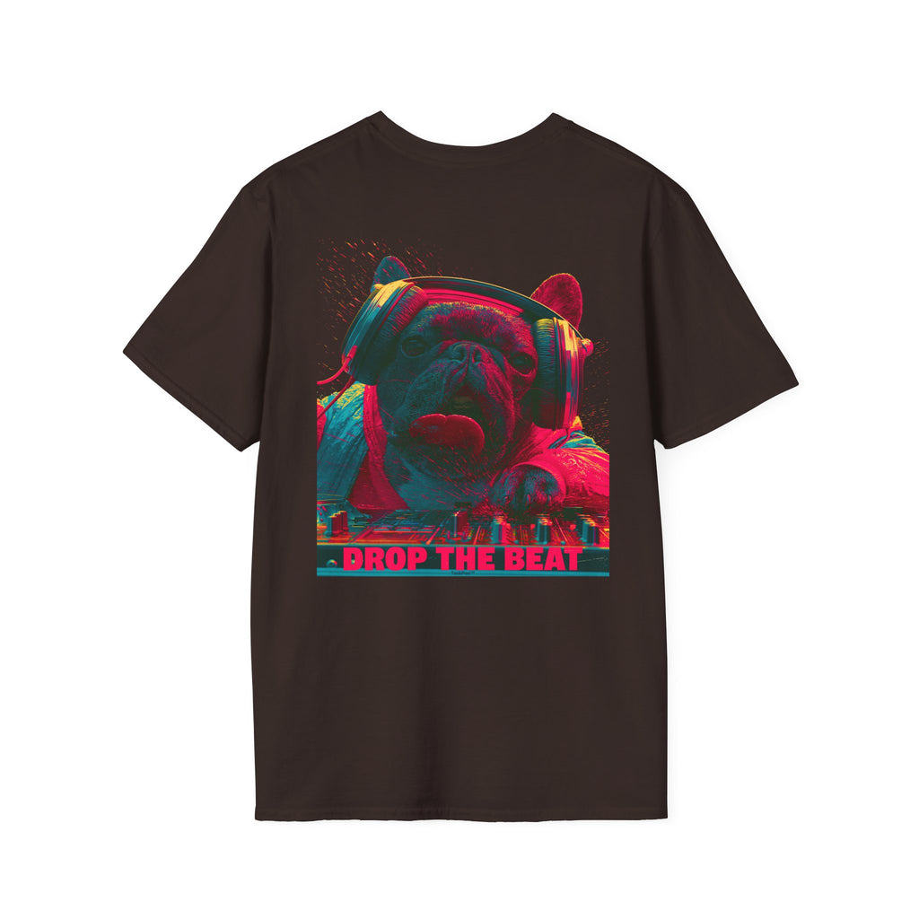 DJ French Bulldog T-Shirt – EDM Music Festival Shirt for Frenchie Lovers