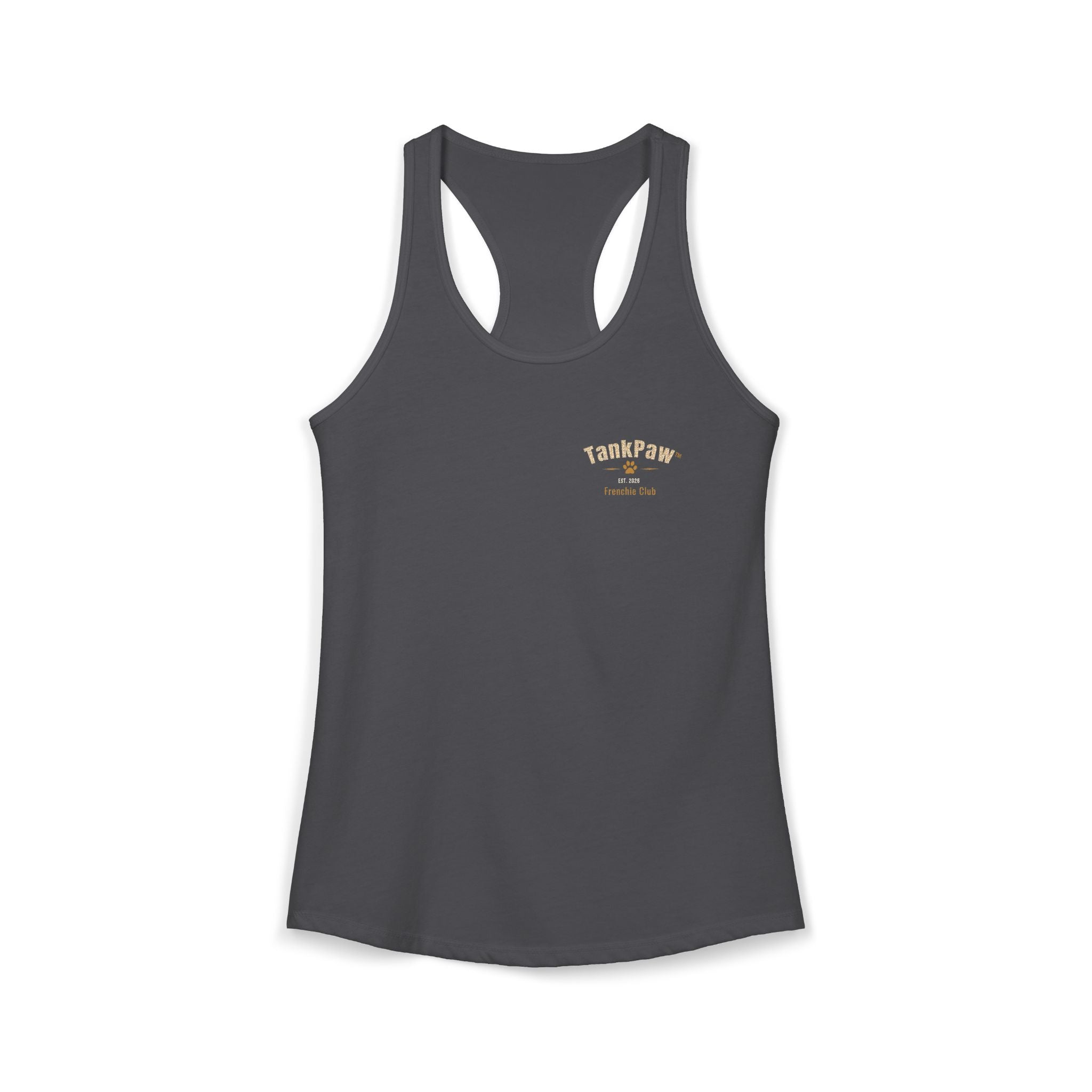TankPaw™ Women's Frenchie Graphic T-Shirt — "DJ Dog" Design — Music Festival Theme