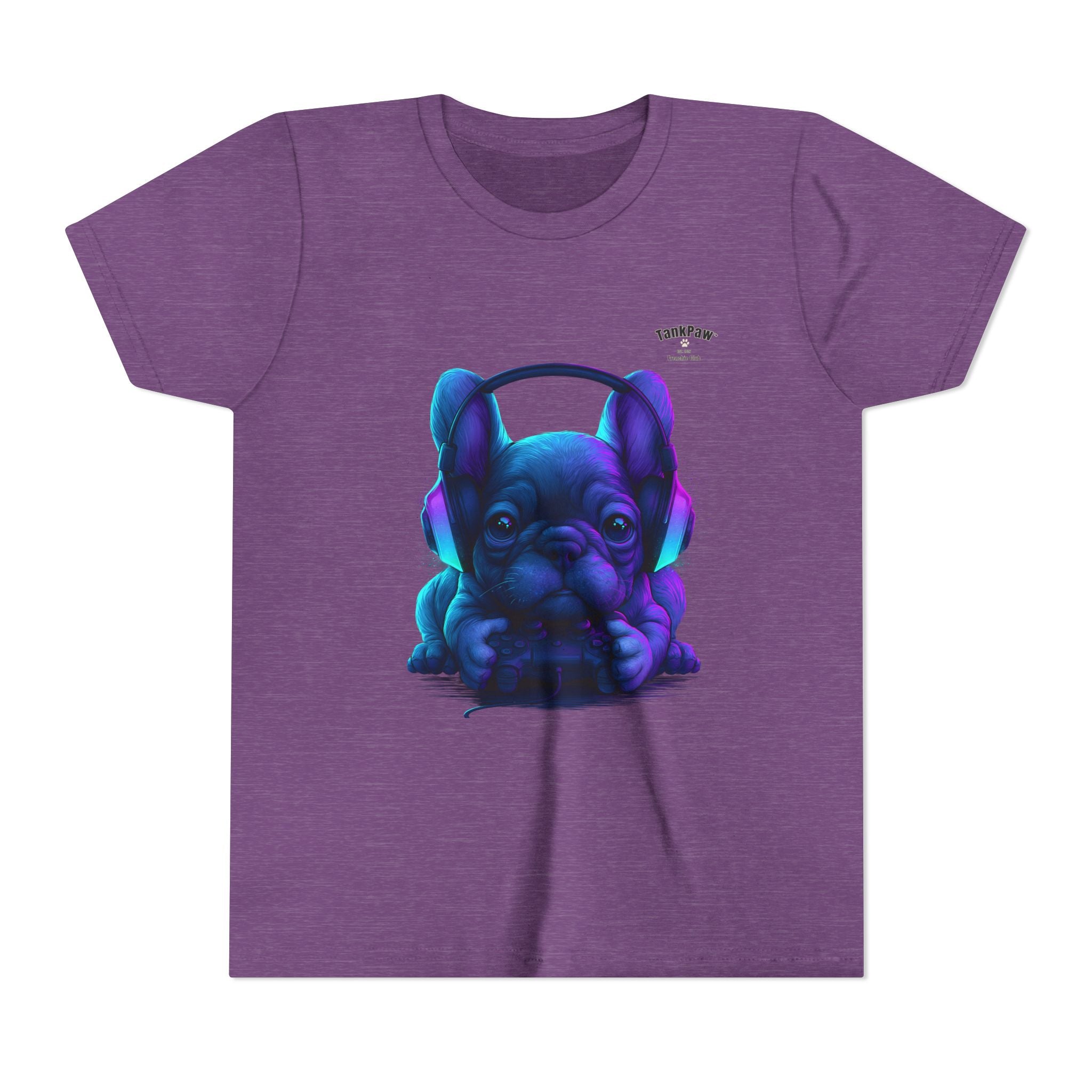 Youth French Bulldog Graphic T-Shirt – Cool Frenchie Tee for Kids & Teens