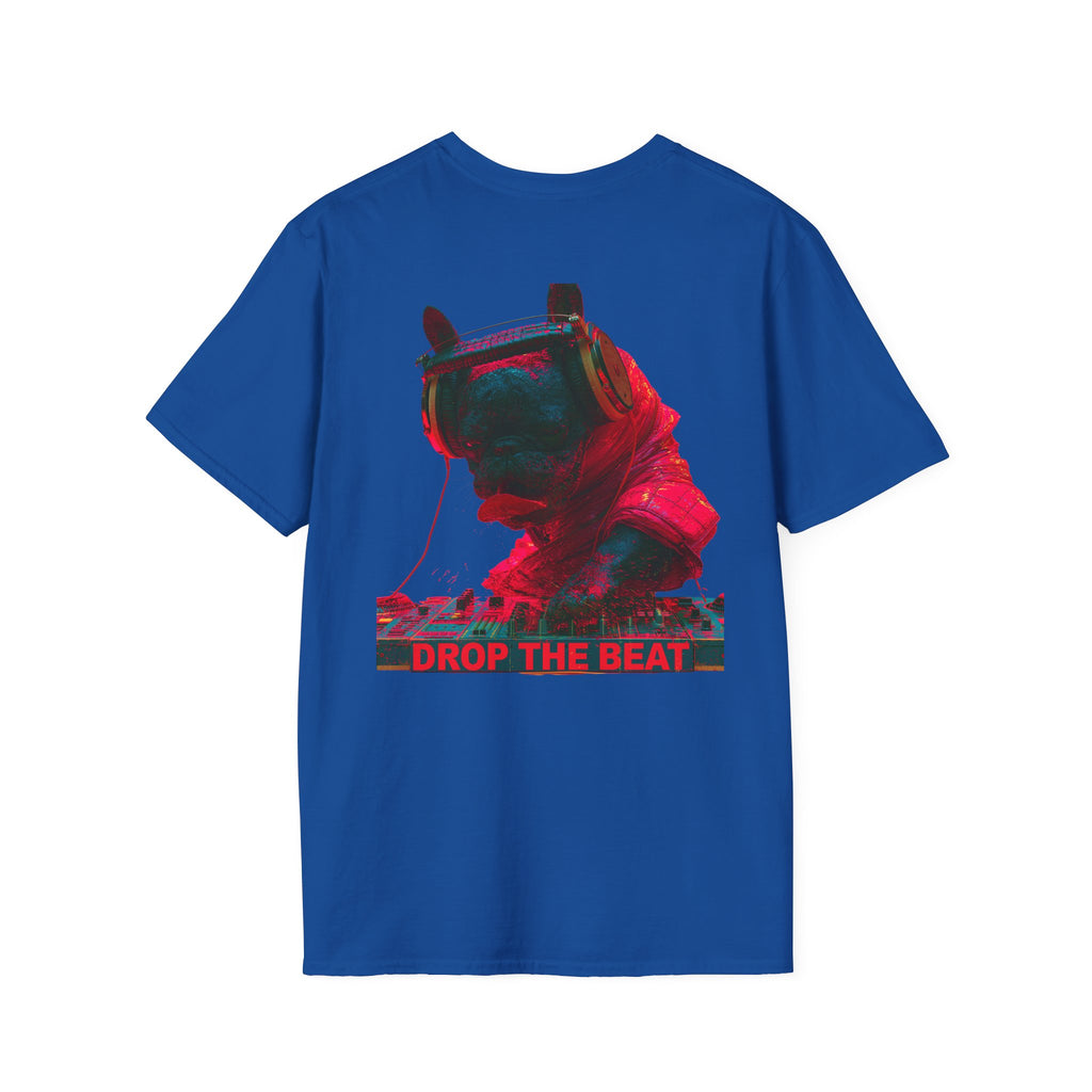 Frenchie Beats T-Shirt – DJ French Bulldog Music Festival Graphic Tee