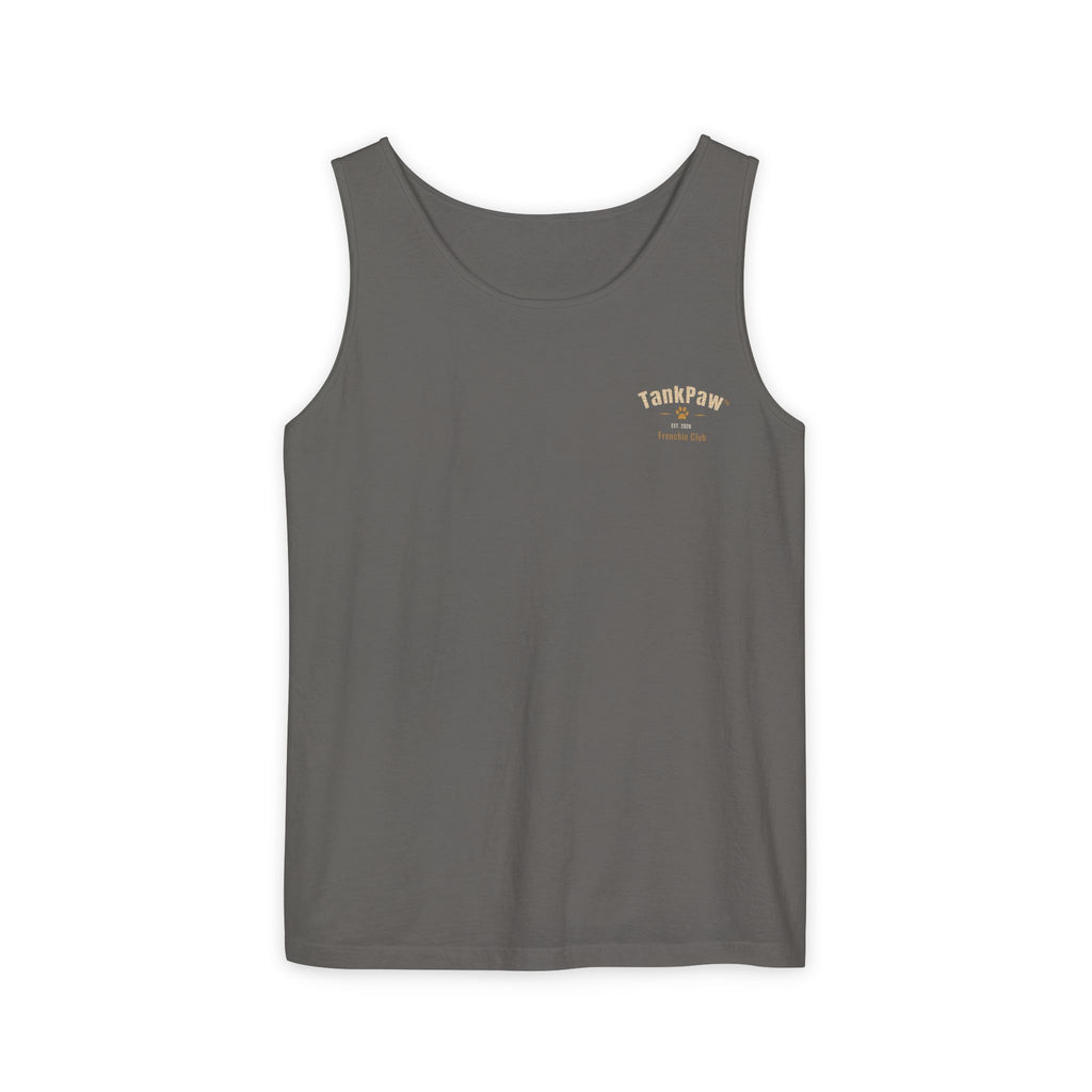 DJ French Bulldog Tank Top – EDM Festival Sleeveless Shirt for Frenchie Lovers