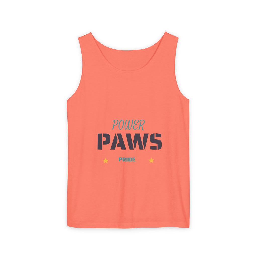 Power Paws Tank Top — "Frenchie Strong" Graphic Dog Fitness Tank