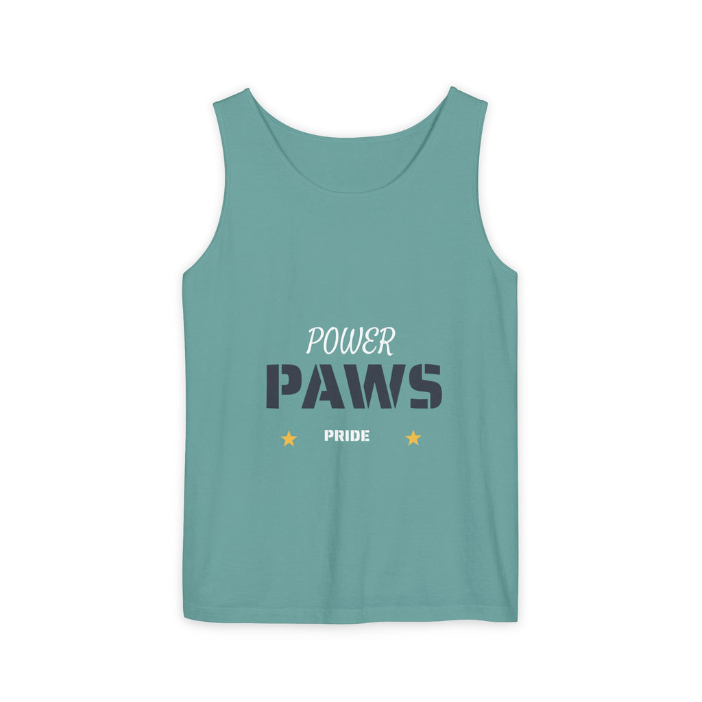 Power Paws Tank Top — "Frenchie Strong" Graphic Dog Fitness Tank