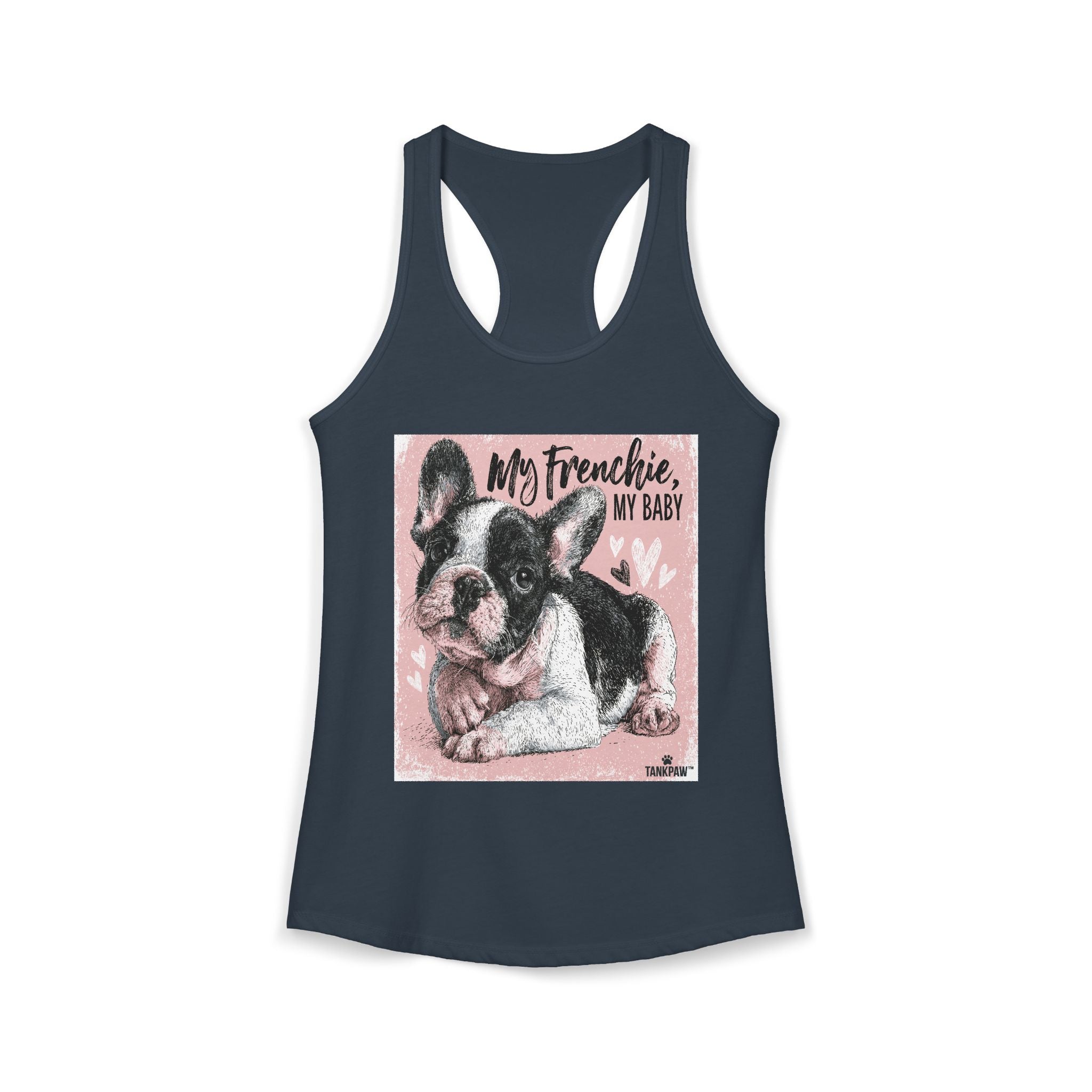 Frenchie Mom Women's Tank Top – French Bulldog Mom Sleeveless Shirt | Cute Dog Lover Gift | TankPawFrenchie Mom