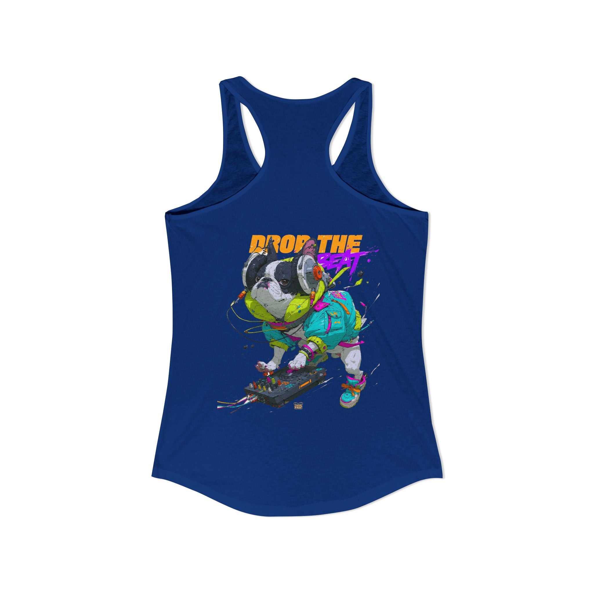 Women's French Bulldog Tank Top – Cute Frenchie Sleeveless Shirt for Dog Lovers