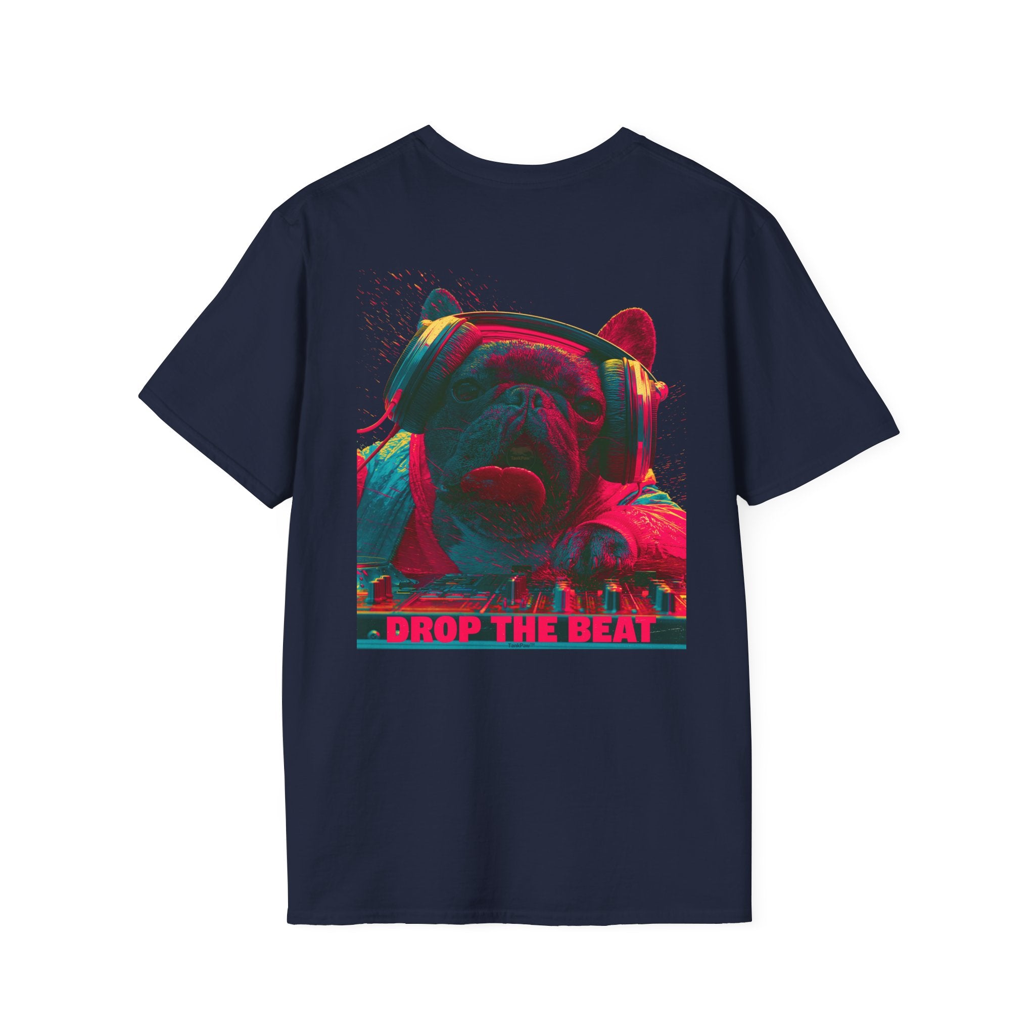 DJ French Bulldog T-Shirt – EDM Music Festival Shirt for Frenchie Lovers