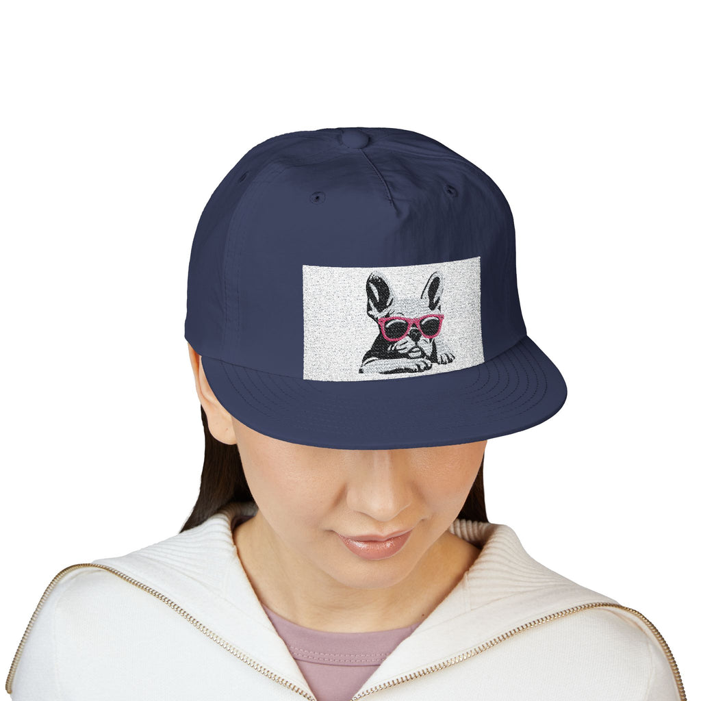 Surf Cap —French Bulldog Mom Hat – Embroidered Baseball Cap for Frenchie Lovers