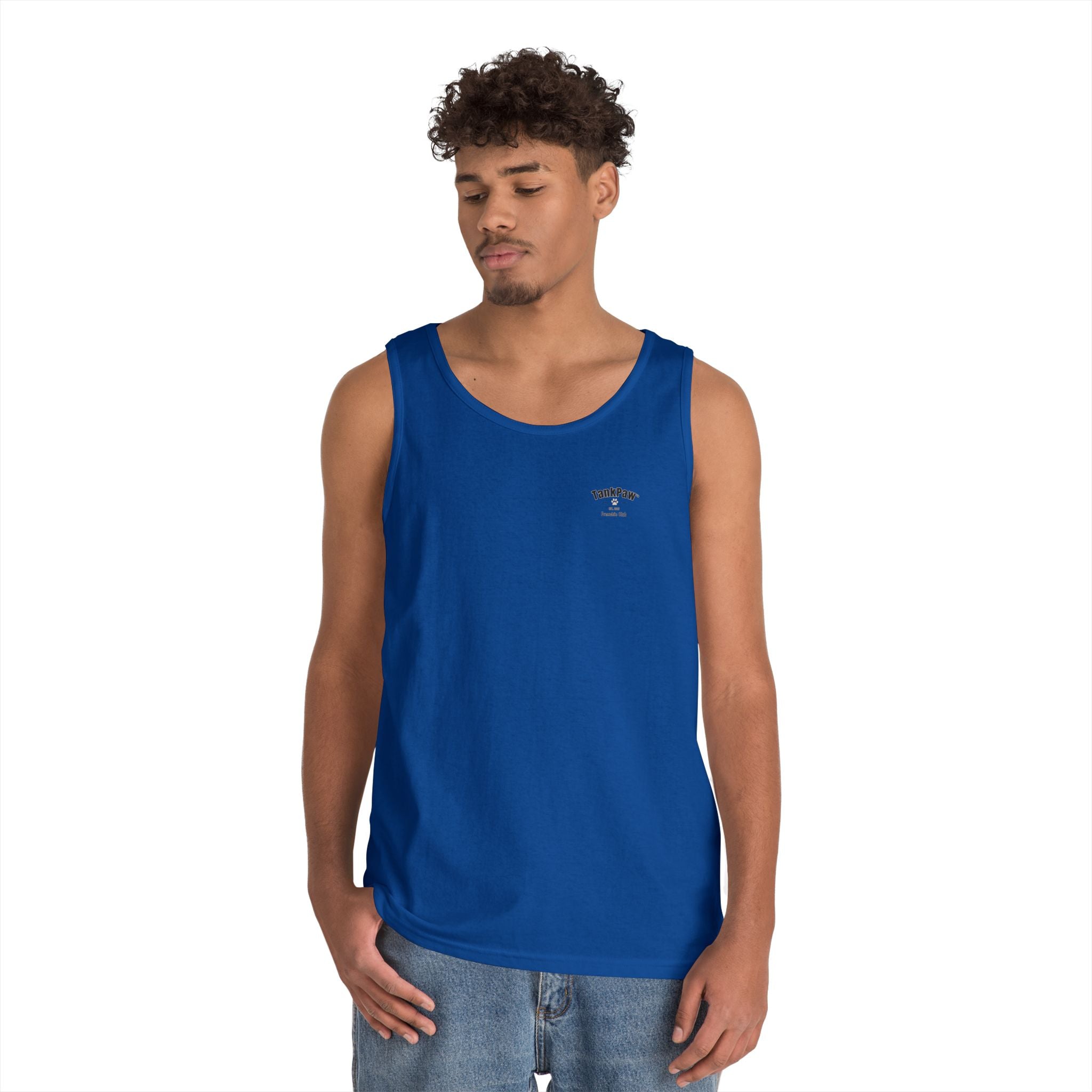 DJ Dog Tank Top - "Drop The Beat" Graphic Music Lover Tank