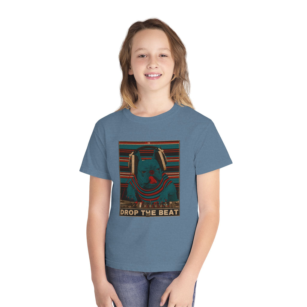 Frenchie Youth T-Shirt – Fun French Bulldog Tee for Boys & Girls