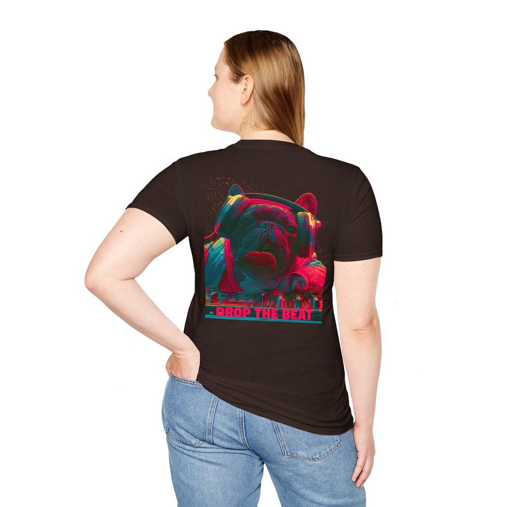 DJ French Bulldog T-Shirt – EDM Music Festival Shirt for Frenchie Lovers