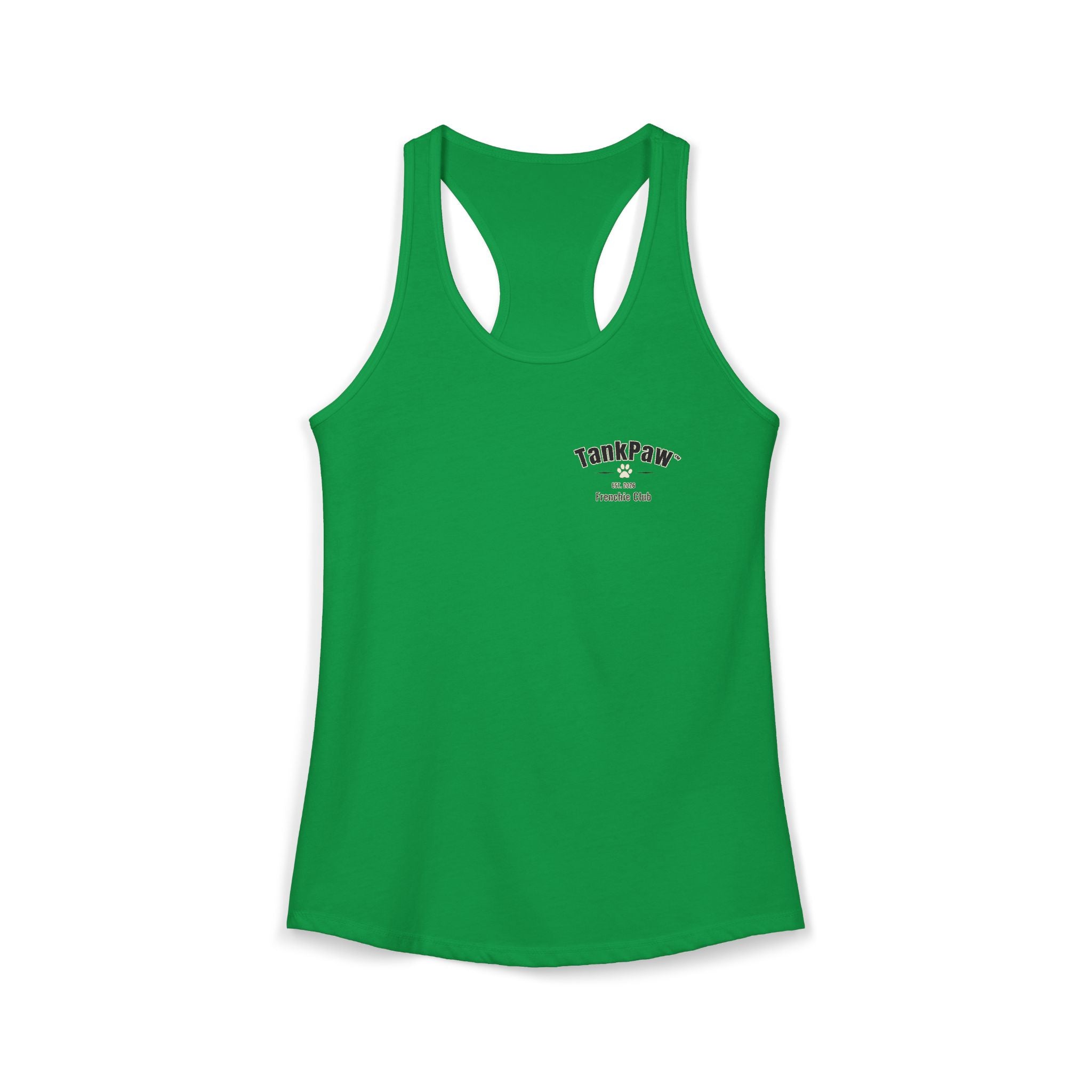 TankPaw™ Women's Frenchie Graphic T-Shirt — "DJ Dog" Design — Music Festival Theme