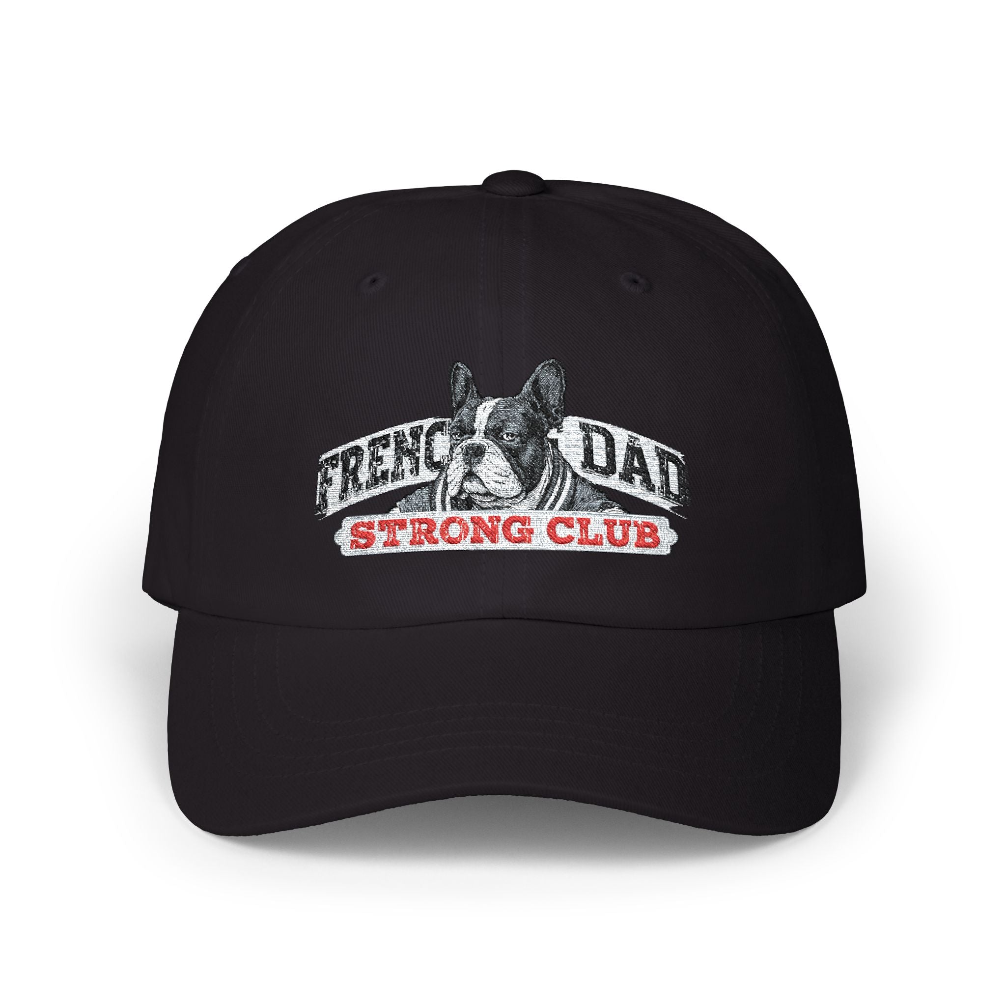 Dad Cap — TankPaw® Frenchie Dad Embroidered Baseball Cap – Premium French Bulldog Dad Hat for Dog Lovers