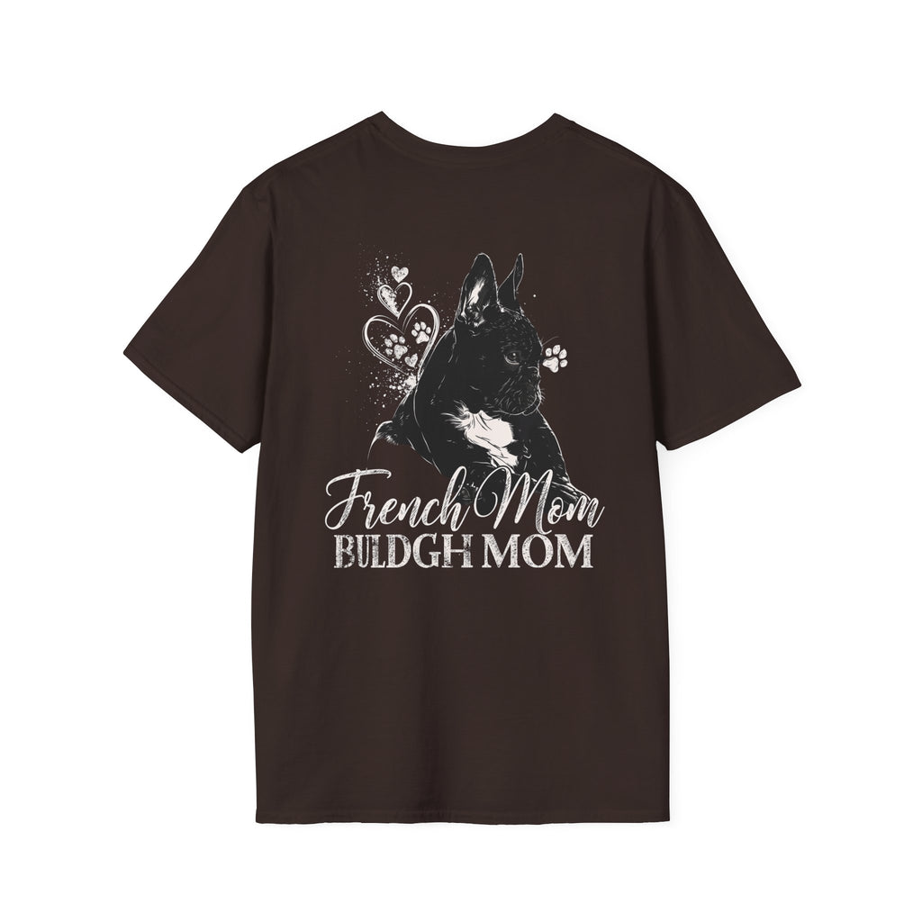 French Bulldog Mom T-Shirt | Proud Dog Mom Gift | Cute Frenchie Lover Apparel | TankPaw