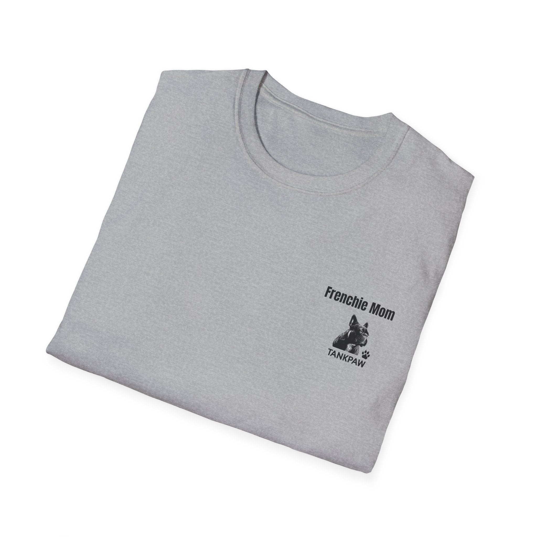 French Bulldog Mom T-Shirt | Proud Dog Mom Gift | Cute Frenchie Lover Apparel | TankPaw