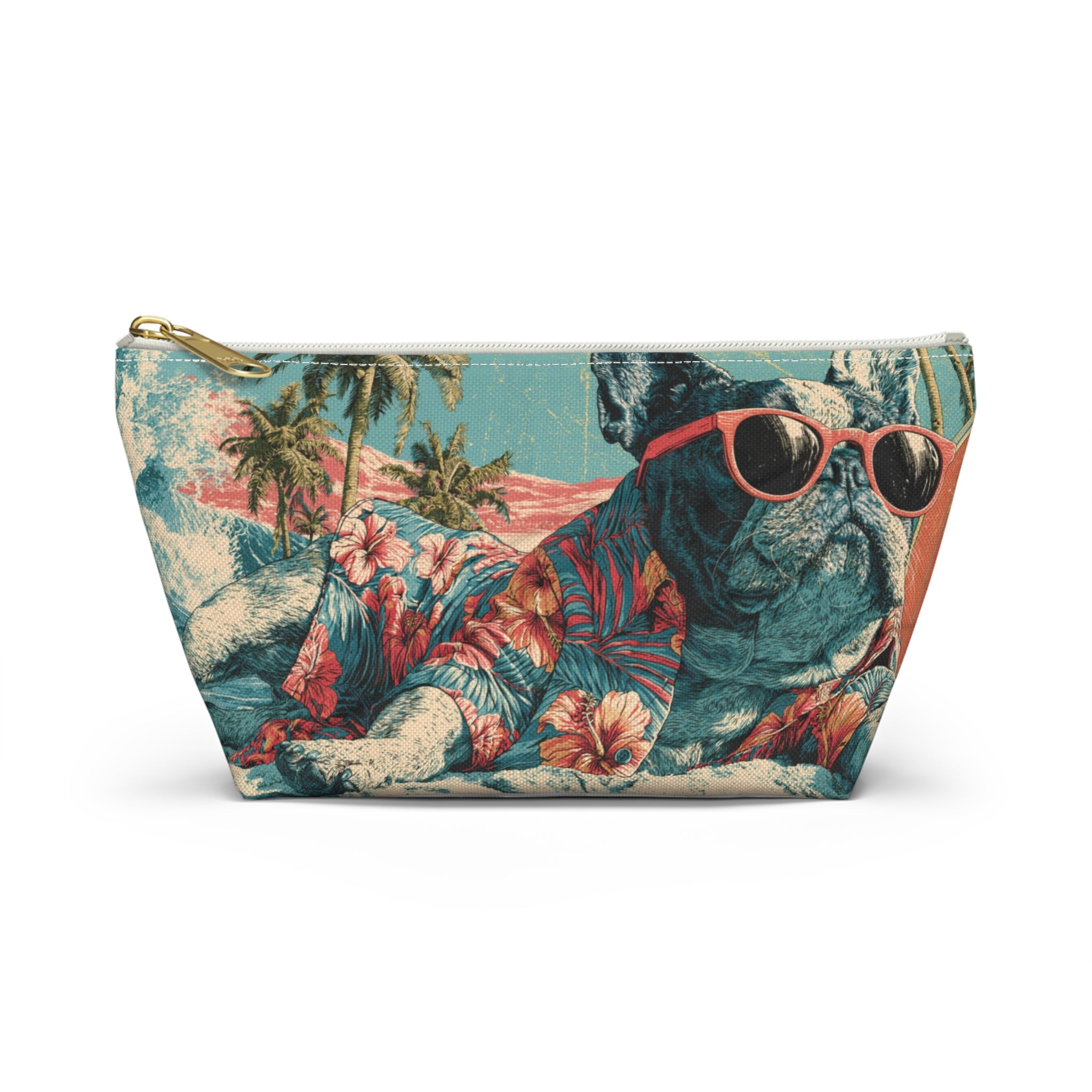 French Bulldog Accessory Pouch – Cute Frenchie Cosmetic & Travel Bag for Dog Lovers