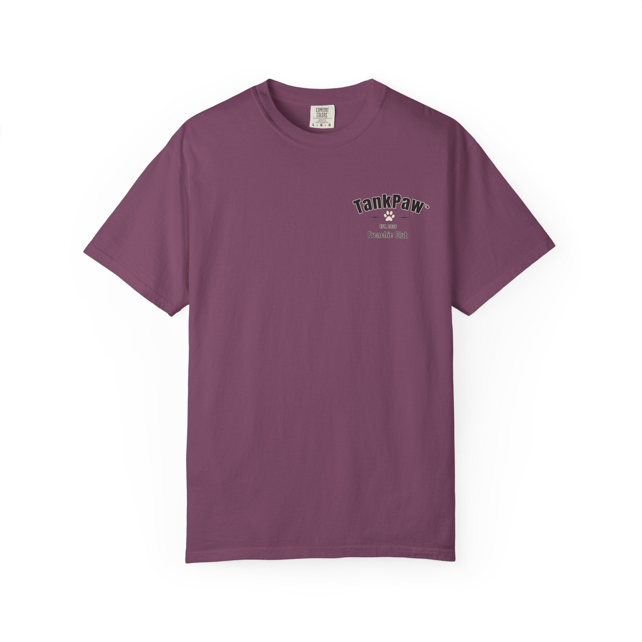 "Frenchie Strong Club" Muscular Dog Pet T-Shirt — Cute Frenchie Weightlifting Graphic Tee