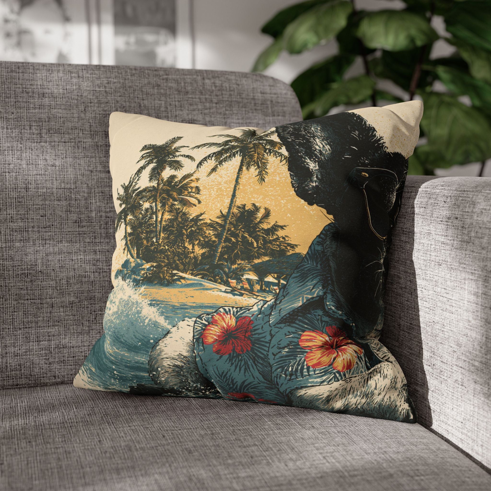French Bulldog Throw Pillow – Cute Frenchie Decorative Cushion for Dog Lovers
