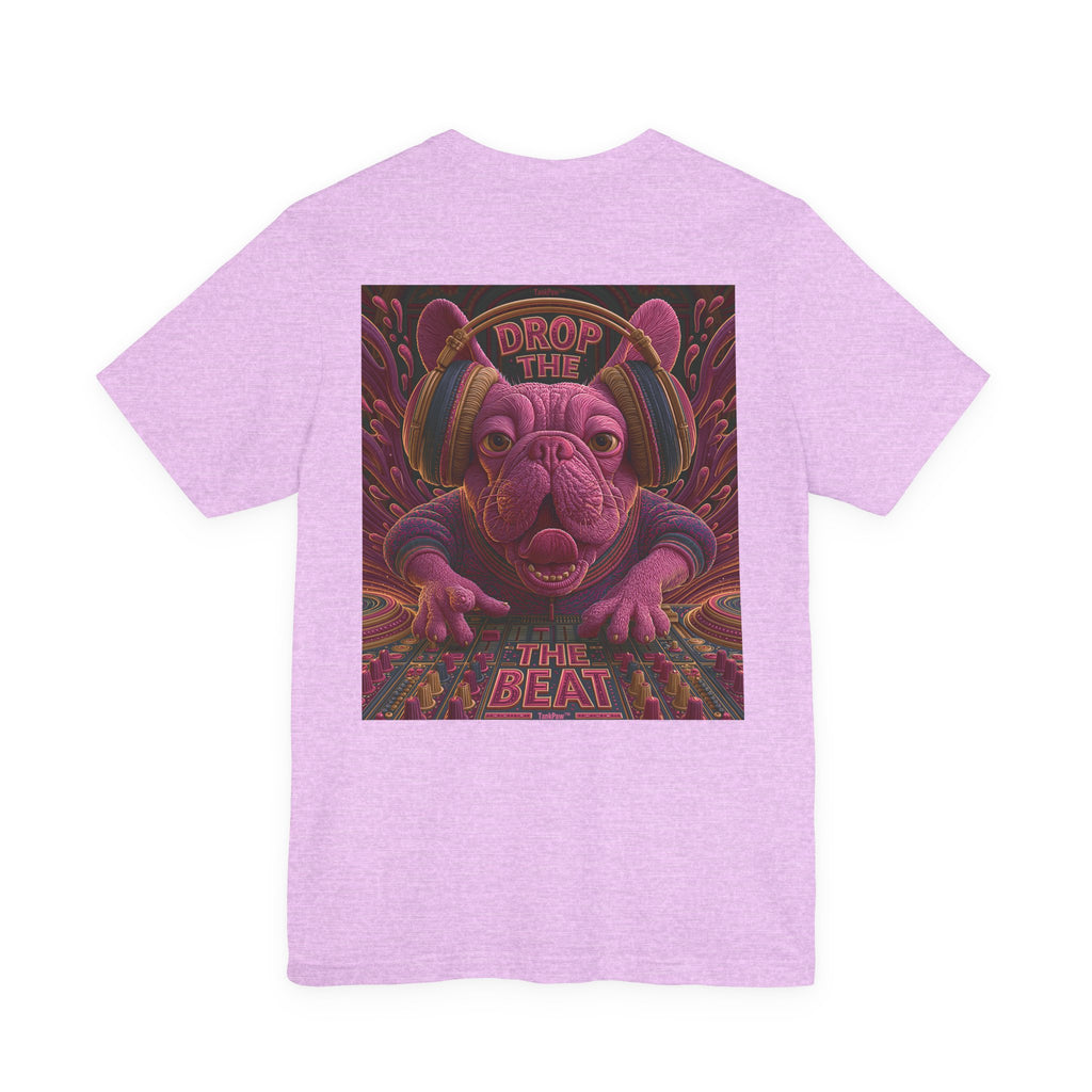 Electric French Bulldog T-Shirt – Neon DJ Dog Shirt for Music Lovers