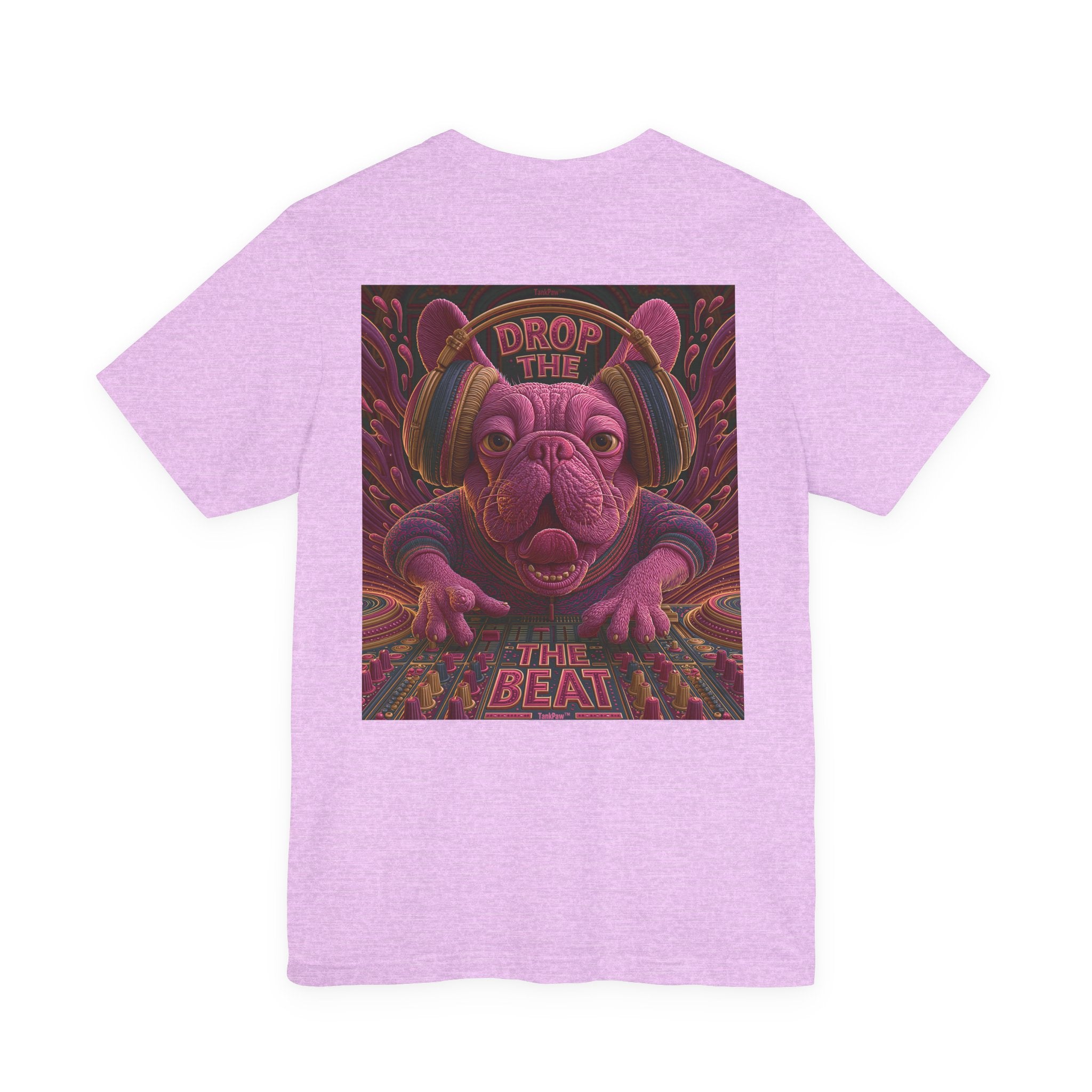 Electric French Bulldog T-Shirt – Neon DJ Dog Shirt for Music Lovers