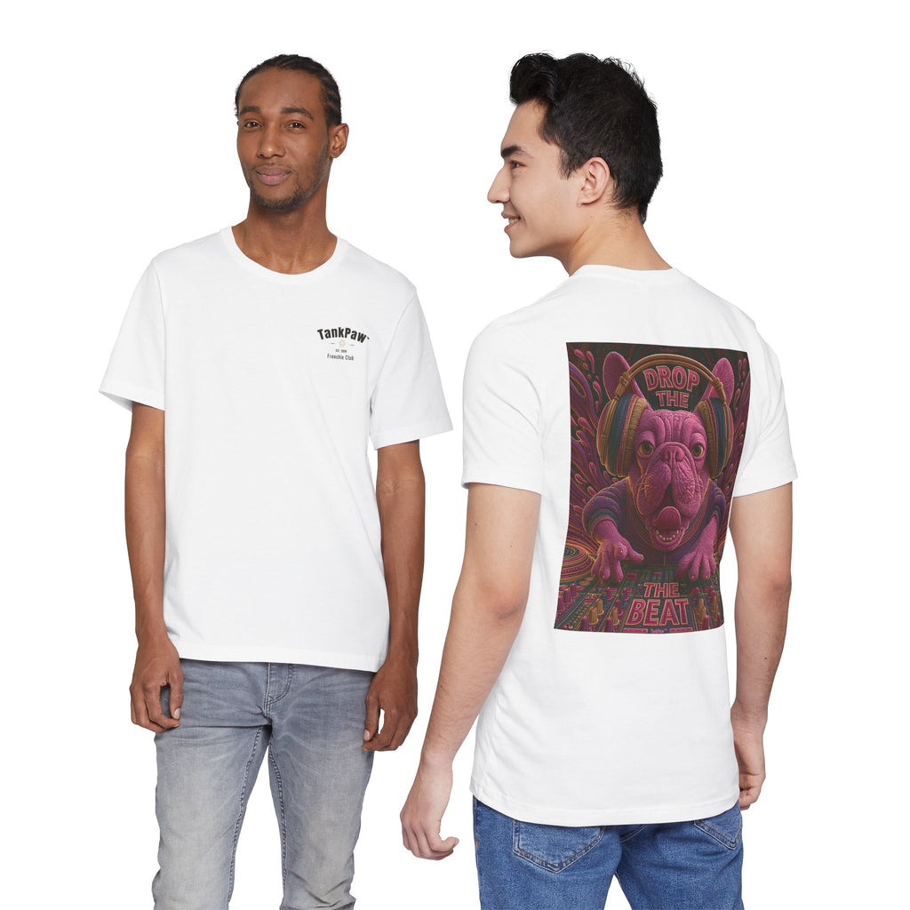 Electric French Bulldog T-Shirt – Neon DJ Dog Shirt for Music Lovers