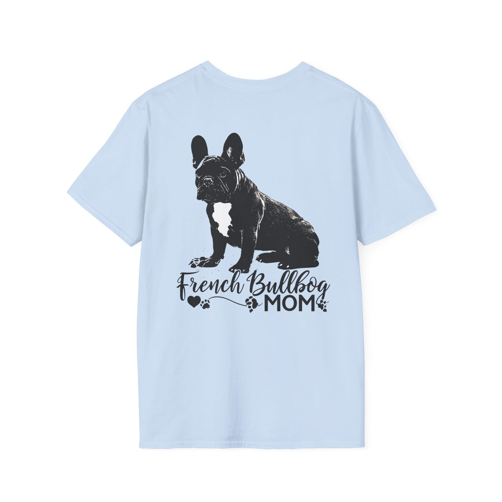 French Bulldog Mom T-Shirt | Proud Dog Mom Gift | Cute Frenchie Lover Apparel | TankPaw