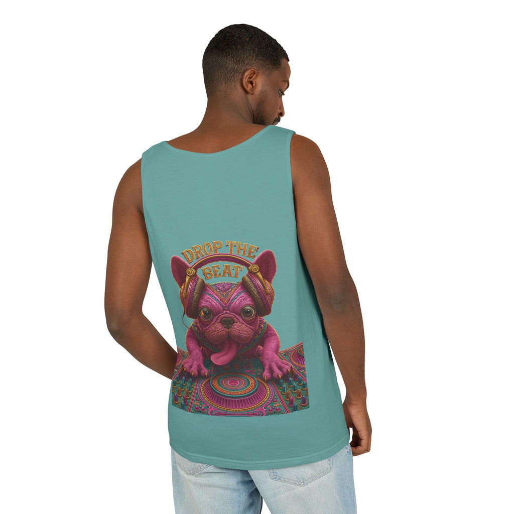 French Bulldog DJ Tank Top – EDM Music Festival Shirt for Dog Lovers | TankPaw™