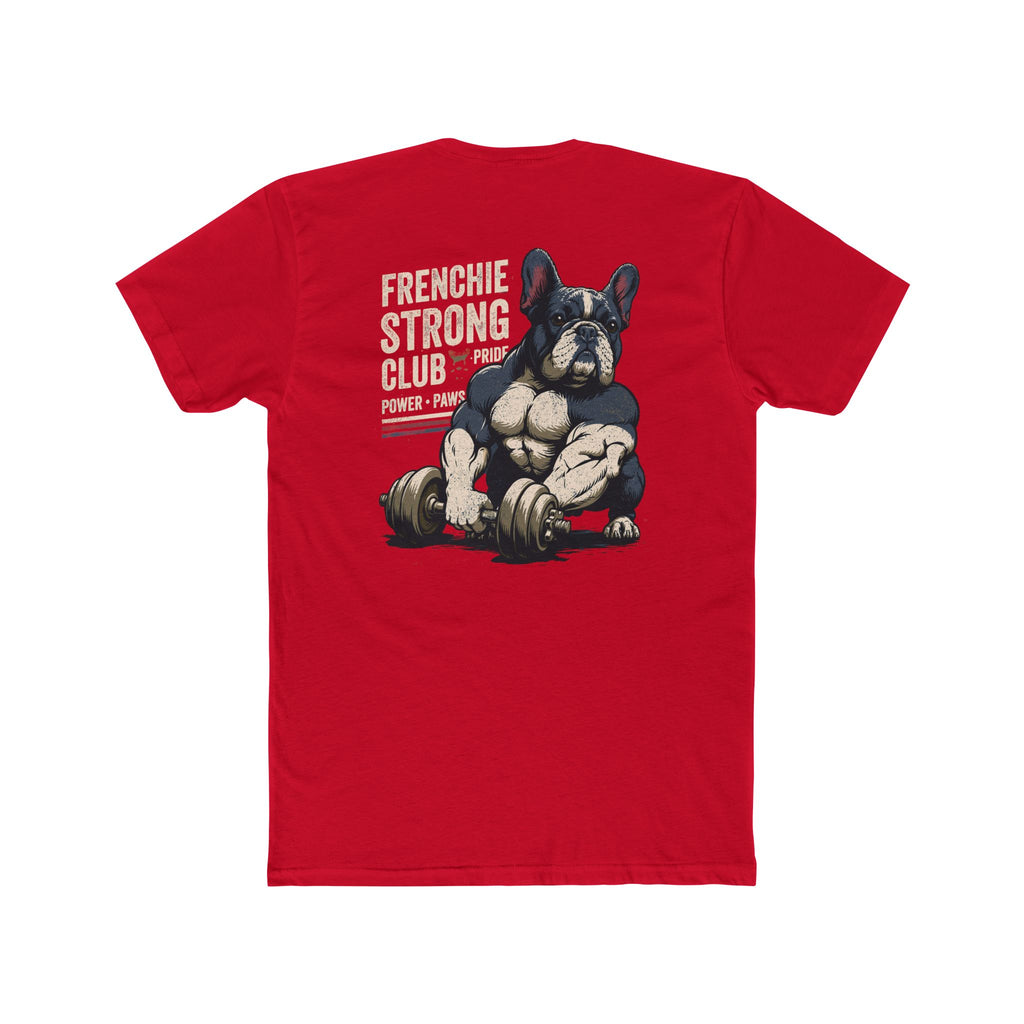 Muscular French Bulldog Graphic T-Shirt | TankPaw™ Gym Collection