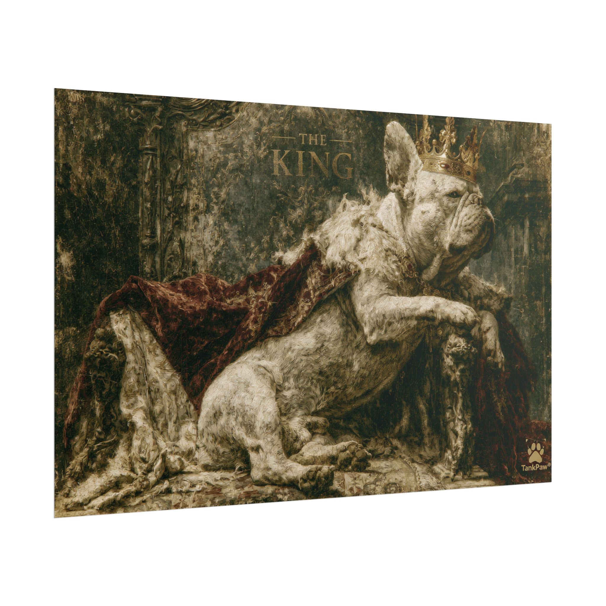 TankPaw® French Bulldog Wall Art Poster – Premium Vintage Frenchie Decor