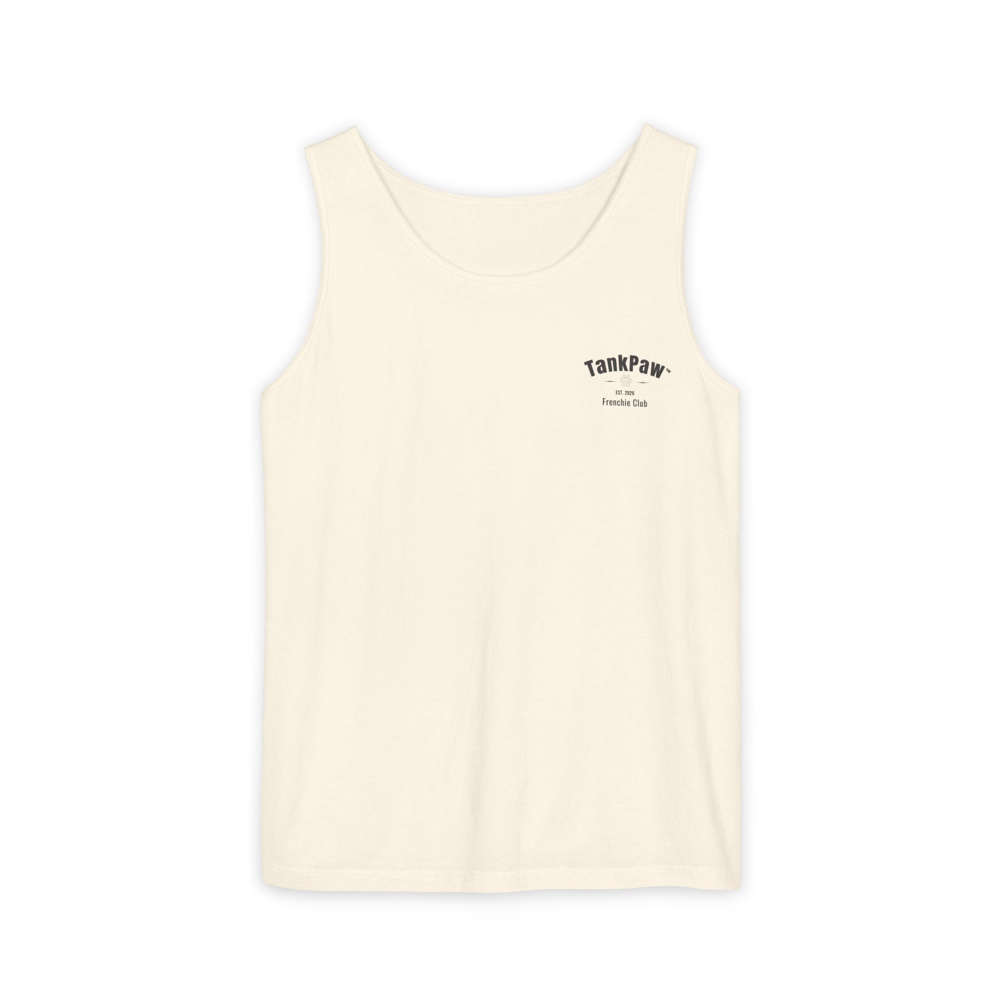 Music Festival Tank Top – "Drop the Beat" Frenchie DJ Graphic Tank