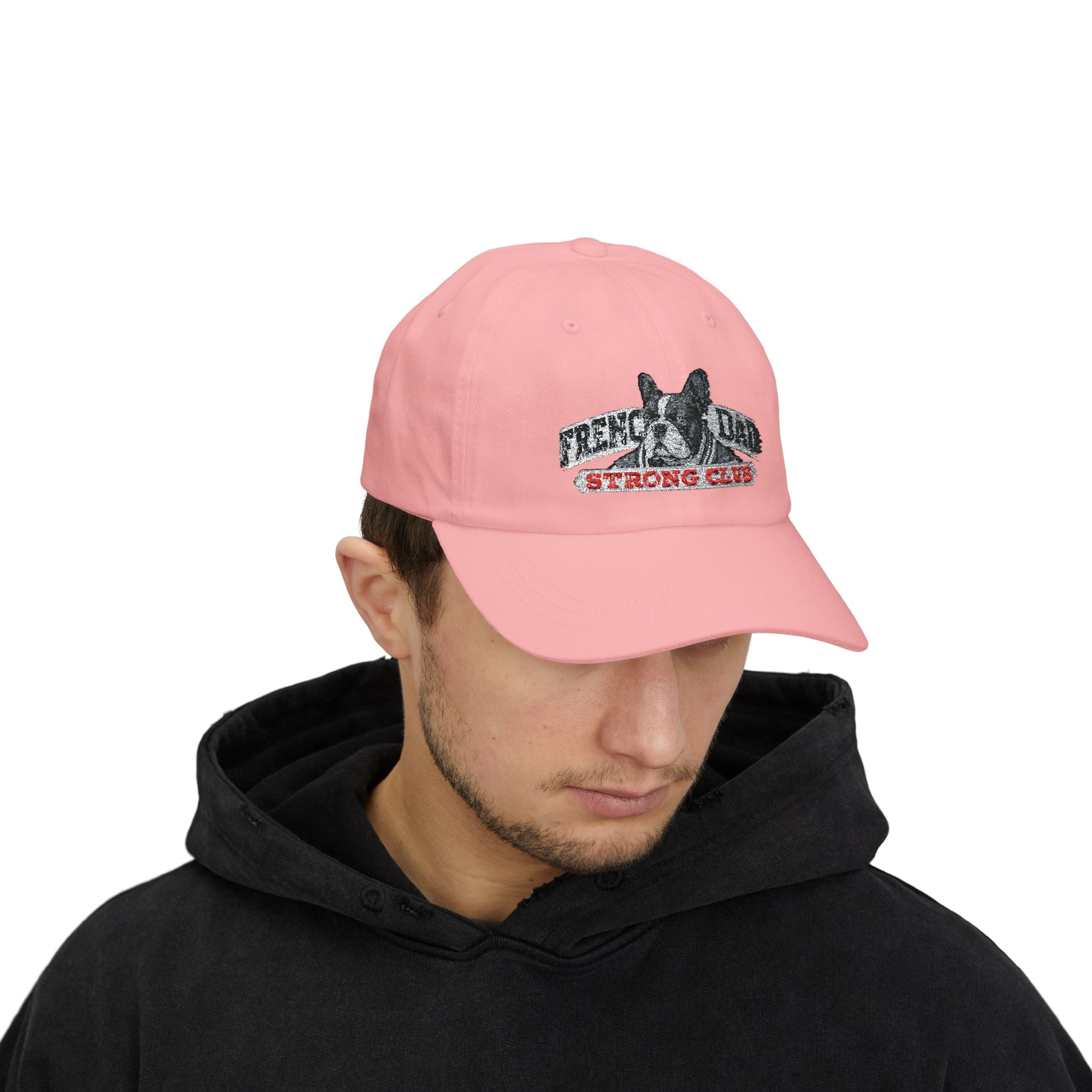 Dad Cap — TankPaw® Frenchie Dad Embroidered Baseball Cap – Premium French Bulldog Dad Hat for Dog Lovers