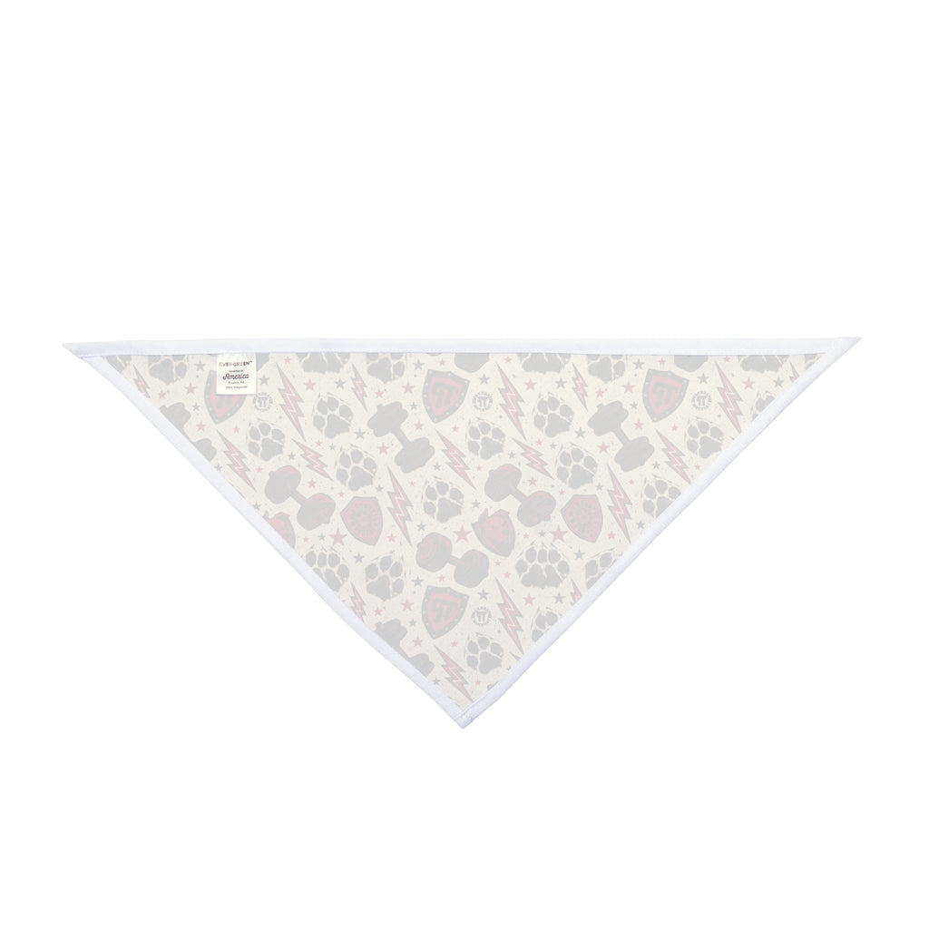 TankPaw® Premium Dog Bandana – Stylish Pet Bandana for French Bulldogs & Small Dogs-Punk skull and lightning bolt design