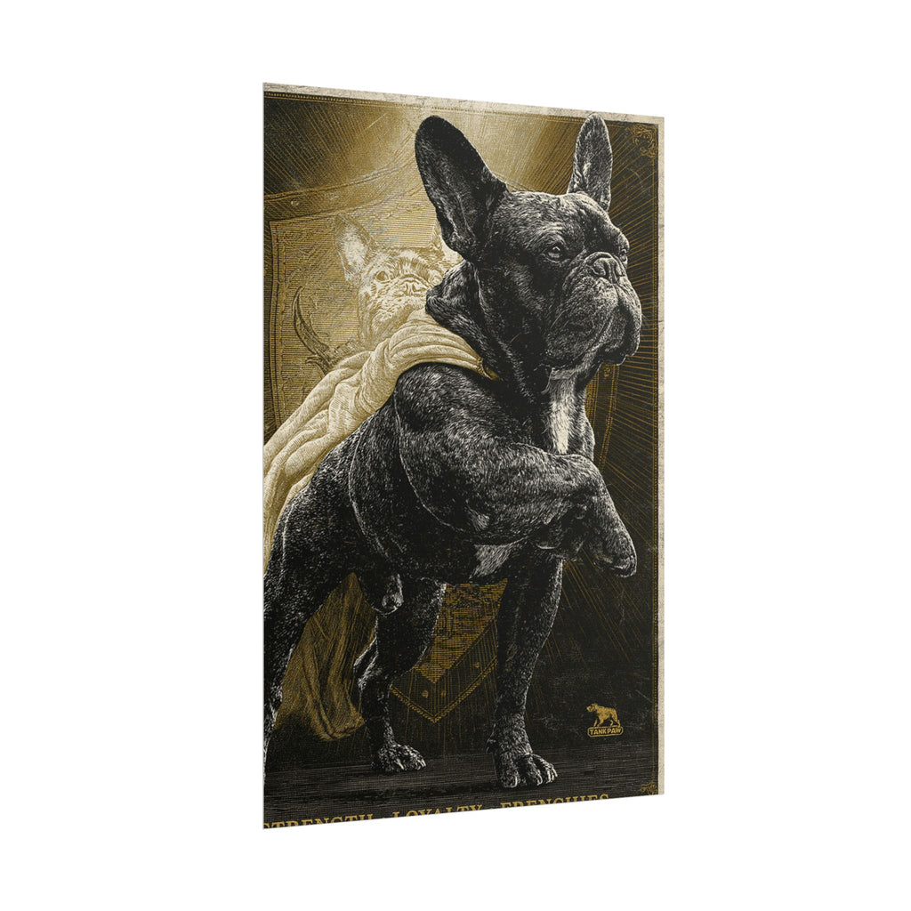 TankPaw® French Bulldog Wall Art Poster – Premium Vintage Frenchie Decor