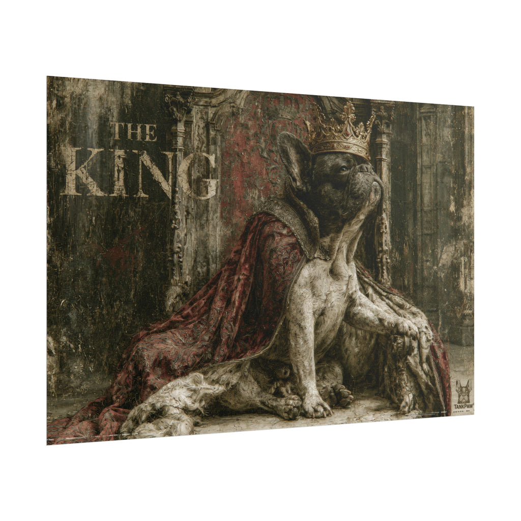 TankPaw® French Bulldog Wall Art Poster – Premium Vintage Frenchie Decor