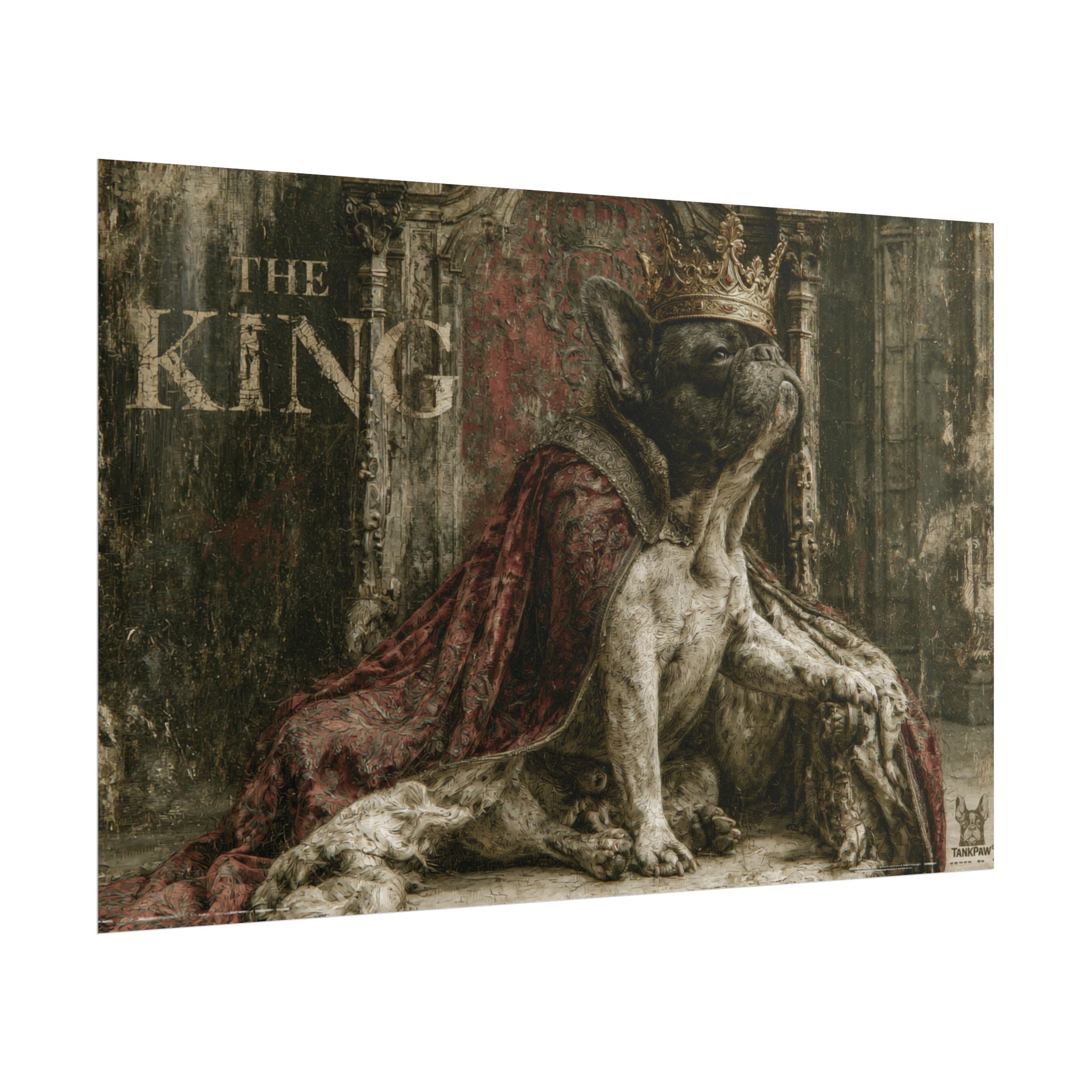 TankPaw® French Bulldog Wall Art Poster – Premium Vintage Frenchie Decor