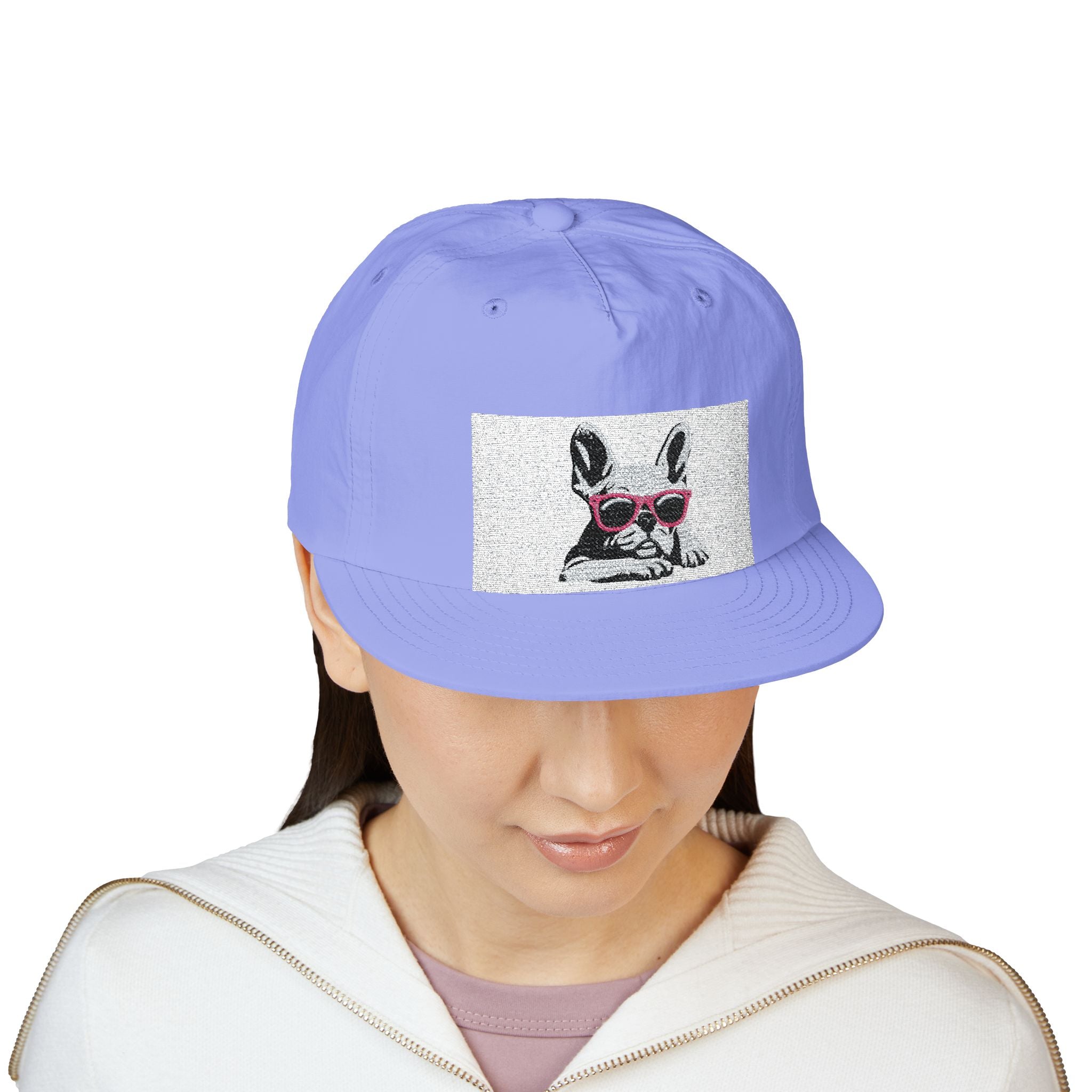 Surf Cap —French Bulldog Mom Hat – Embroidered Baseball Cap for Frenchie Lovers