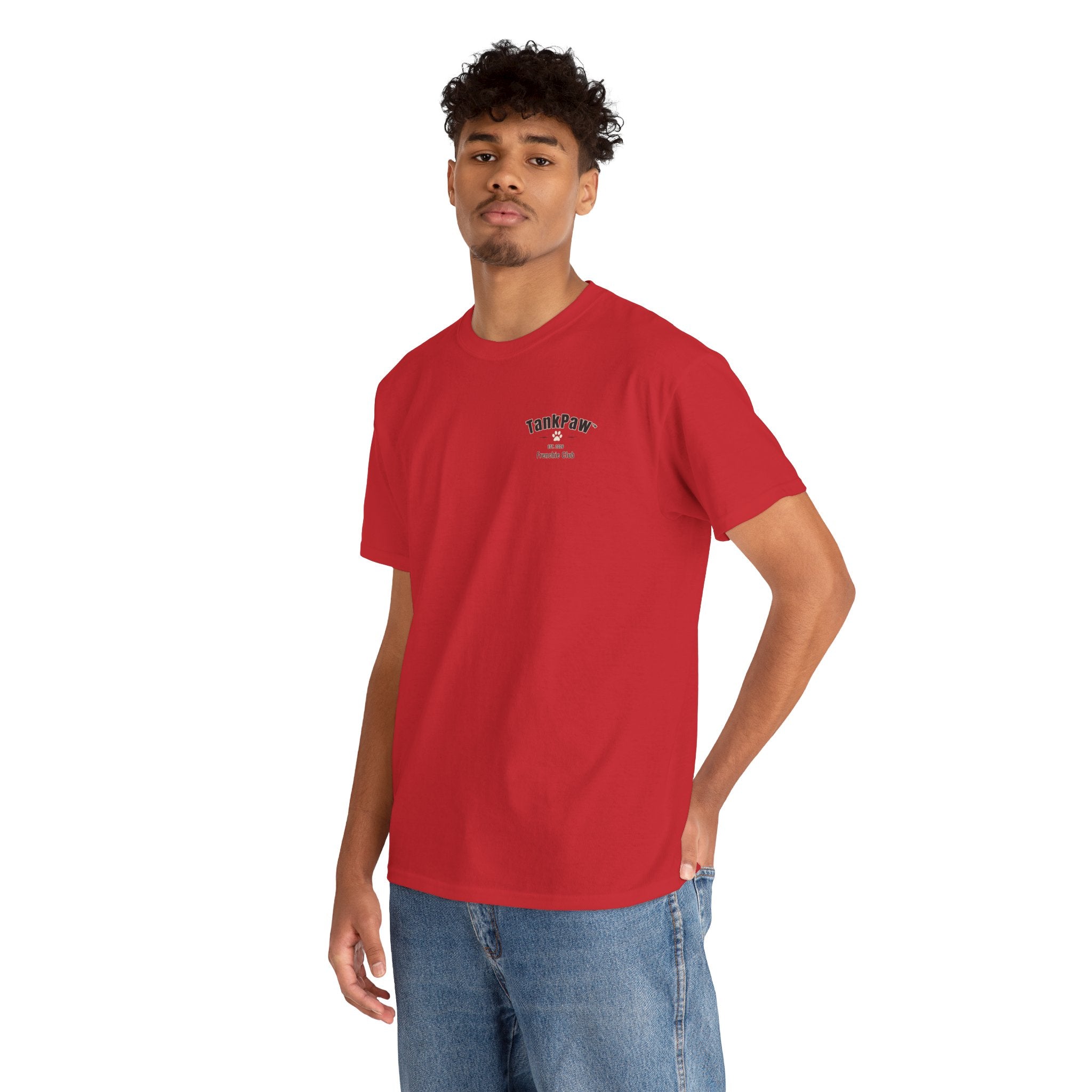 Frenchie Strong Club Vintage Gym T-Shirt | TankPaw™