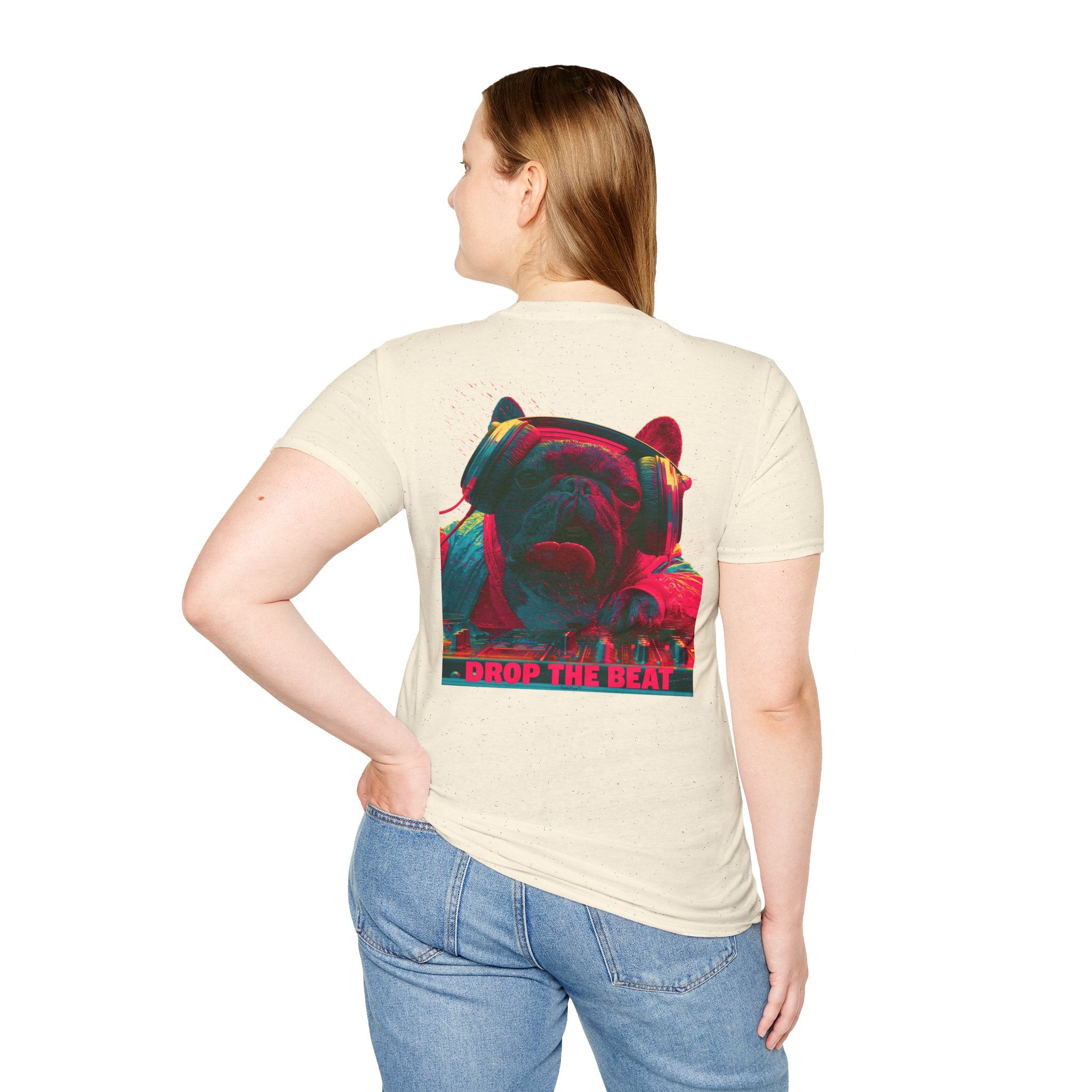 DJ French Bulldog T-Shirt – EDM Music Festival Shirt for Frenchie Lovers