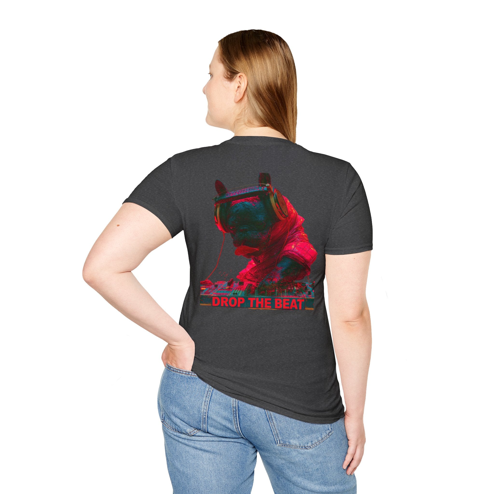 Frenchie Beats T-Shirt – DJ French Bulldog Music Festival Graphic Tee