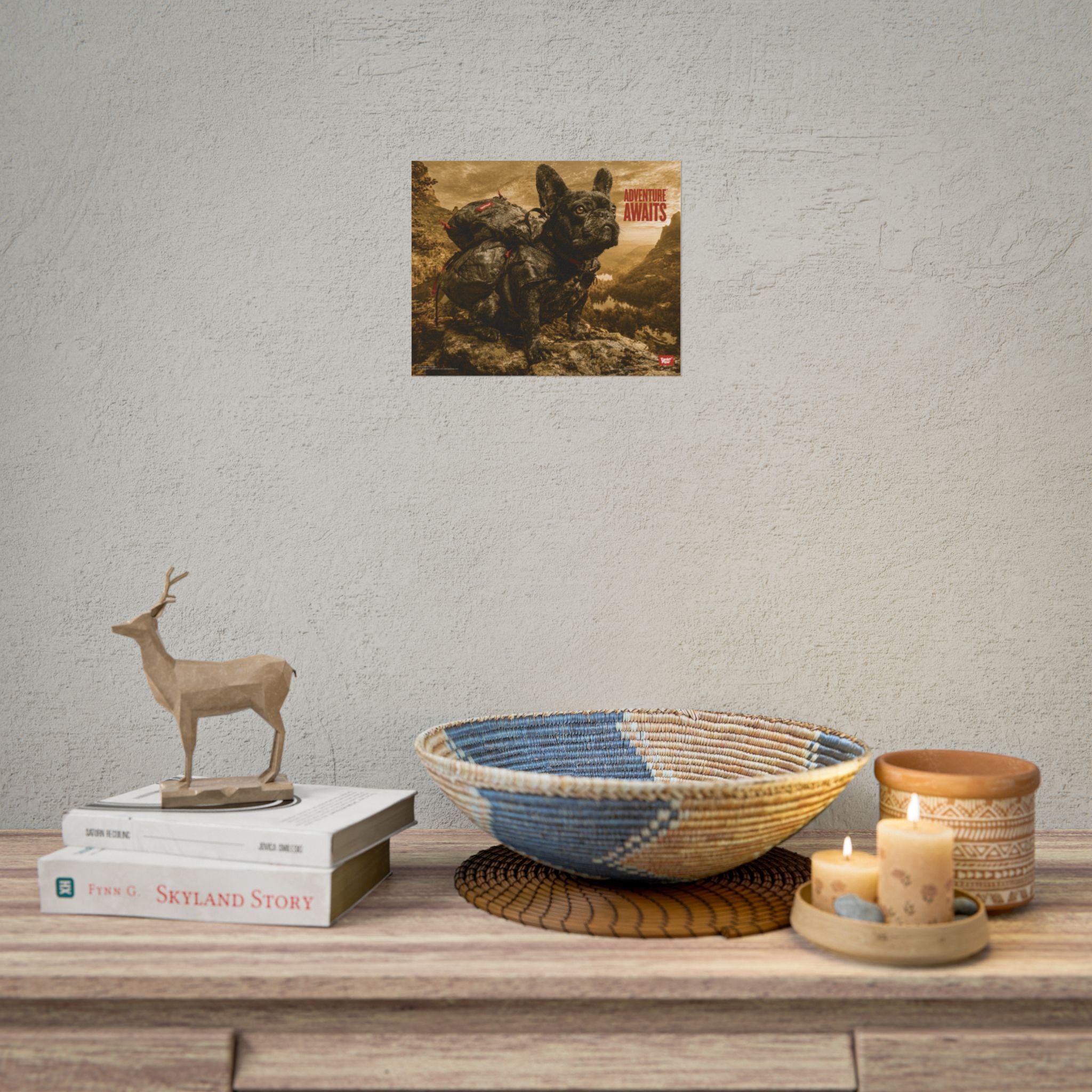 TankPaw® French Bulldog Wall Art Poster – Premium Vintage Frenchie Decor