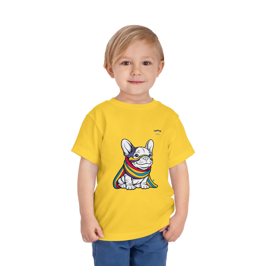 Toddler French Bulldog T-Shirt – Cute Frenchie Graphic Tee for Little Dog Lovers
